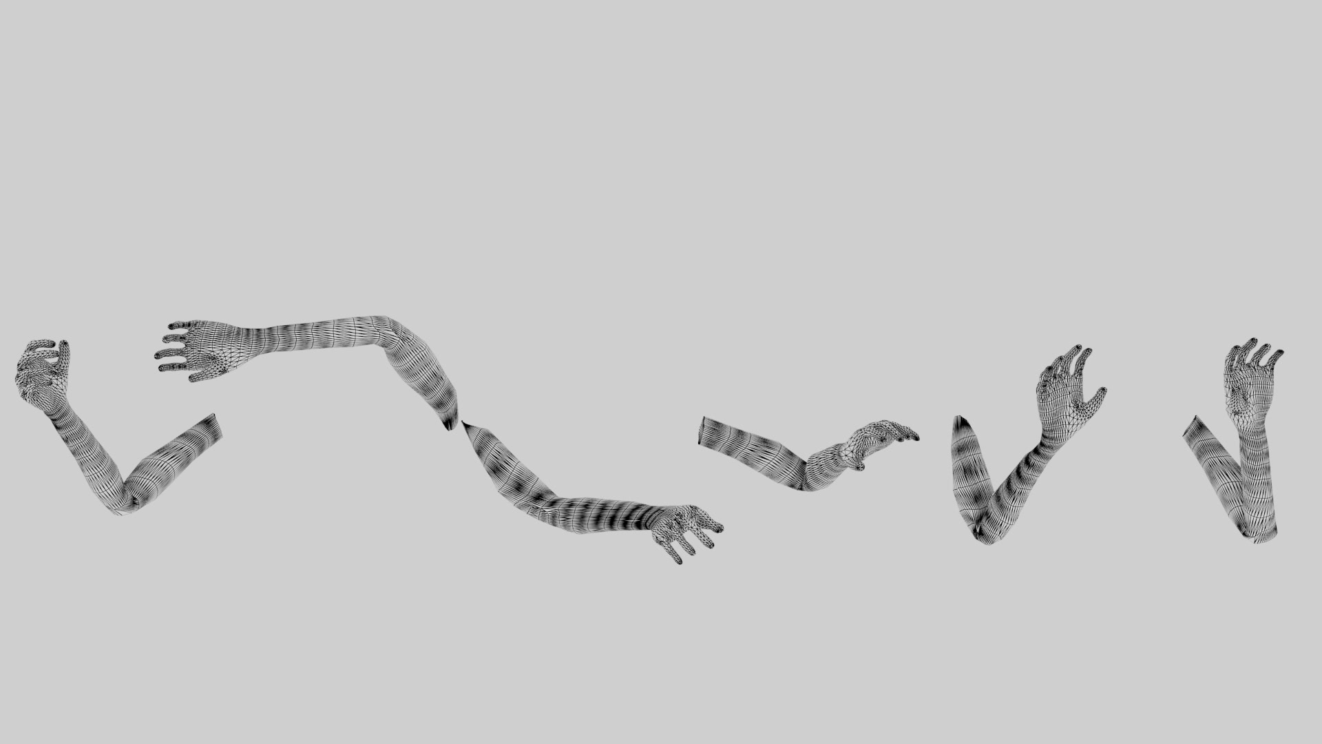 Retopo, rigged and animated