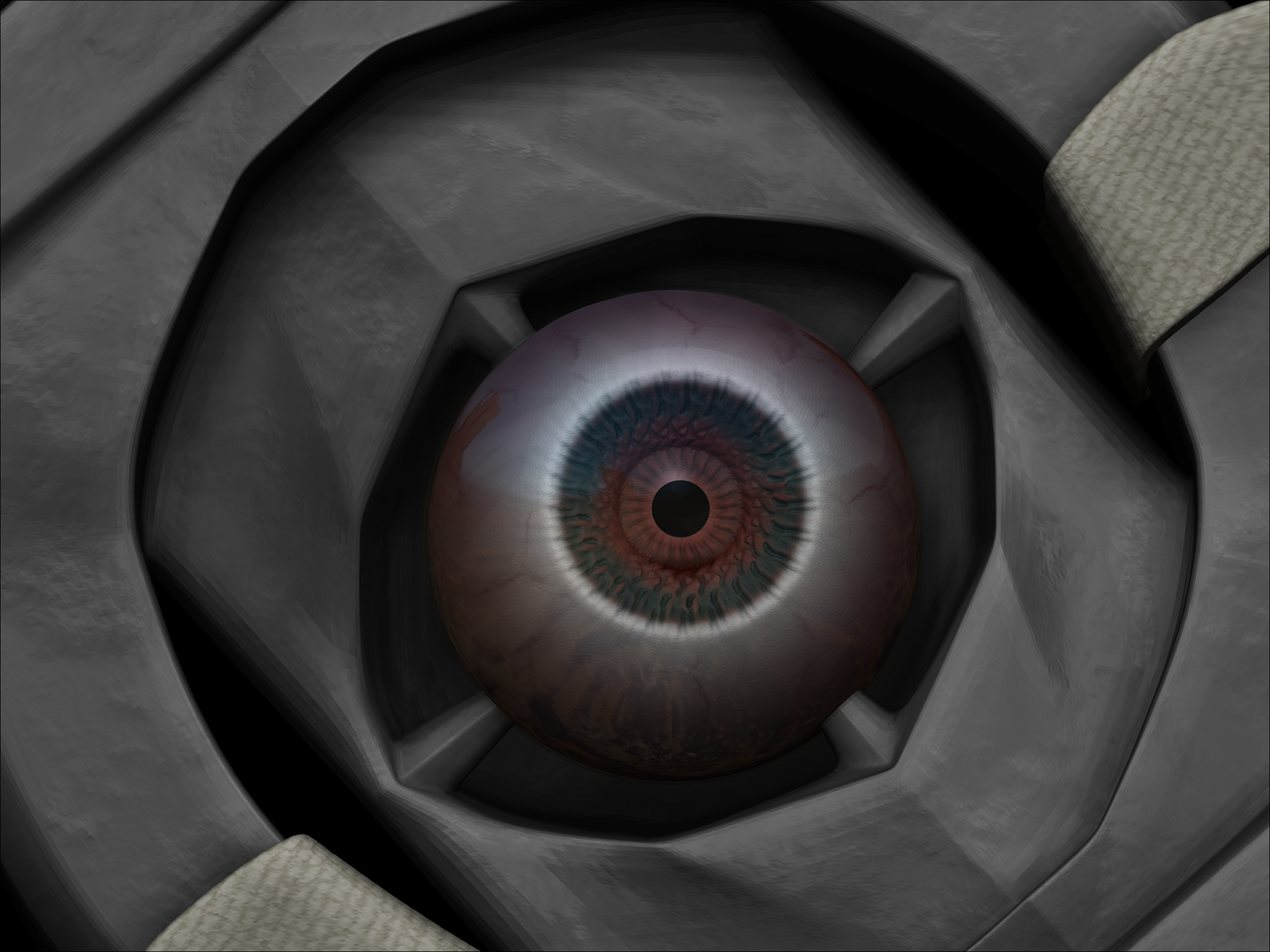 Closeup of witch eye