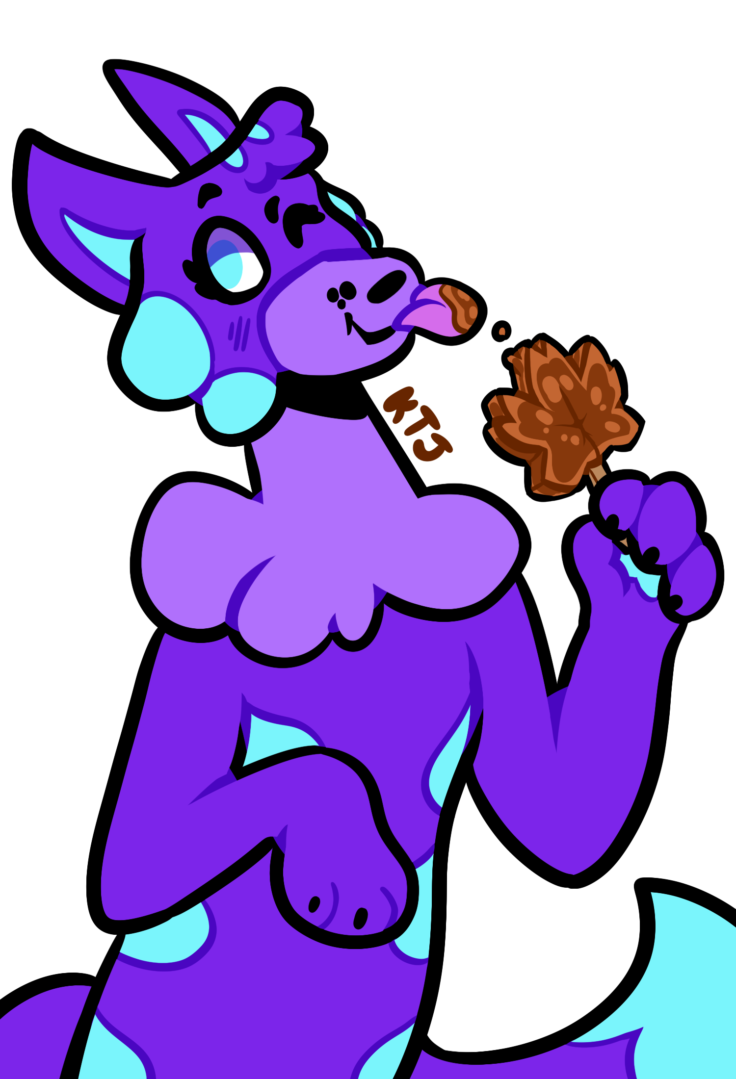 Flat lineart (halfbody) $35