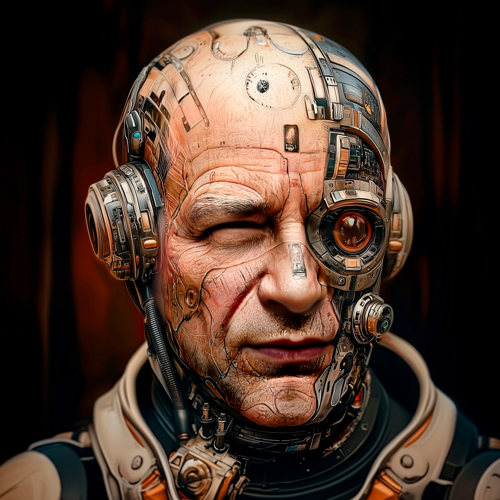 Fabrice Rasir, IA-rtiste illustrateur du roman "Retrouver Ganymède" - The Starry Sense