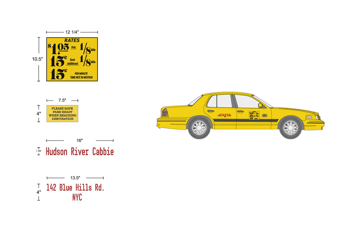 1983 NYC taxi