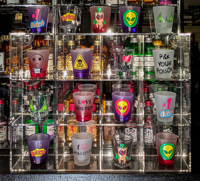 Shot glasses graphics