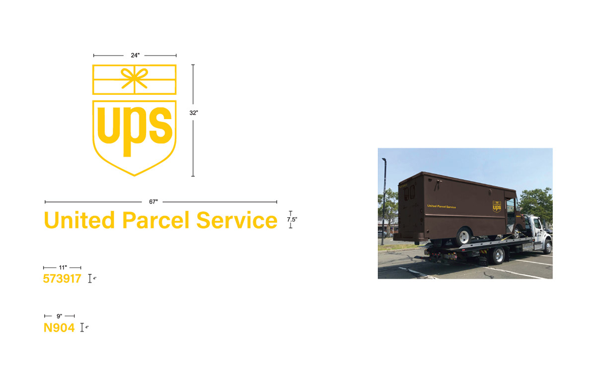 1991 UPS truck