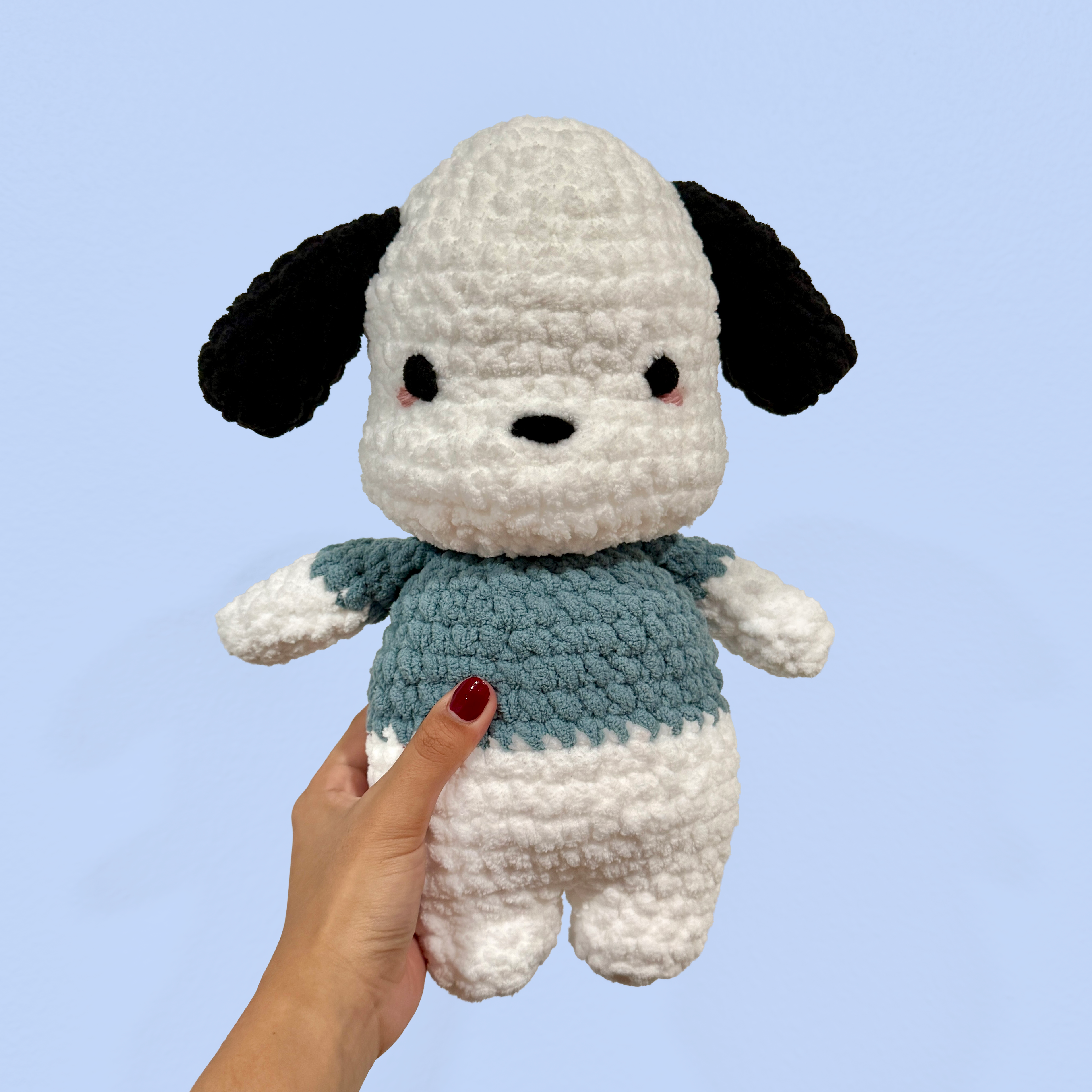 Crochet Pochacco plush (2024)