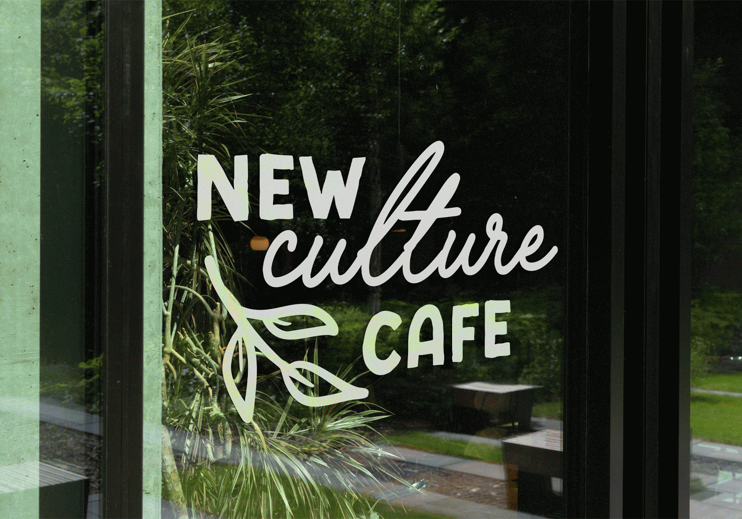 New Culture Cafe brand identity (2025)