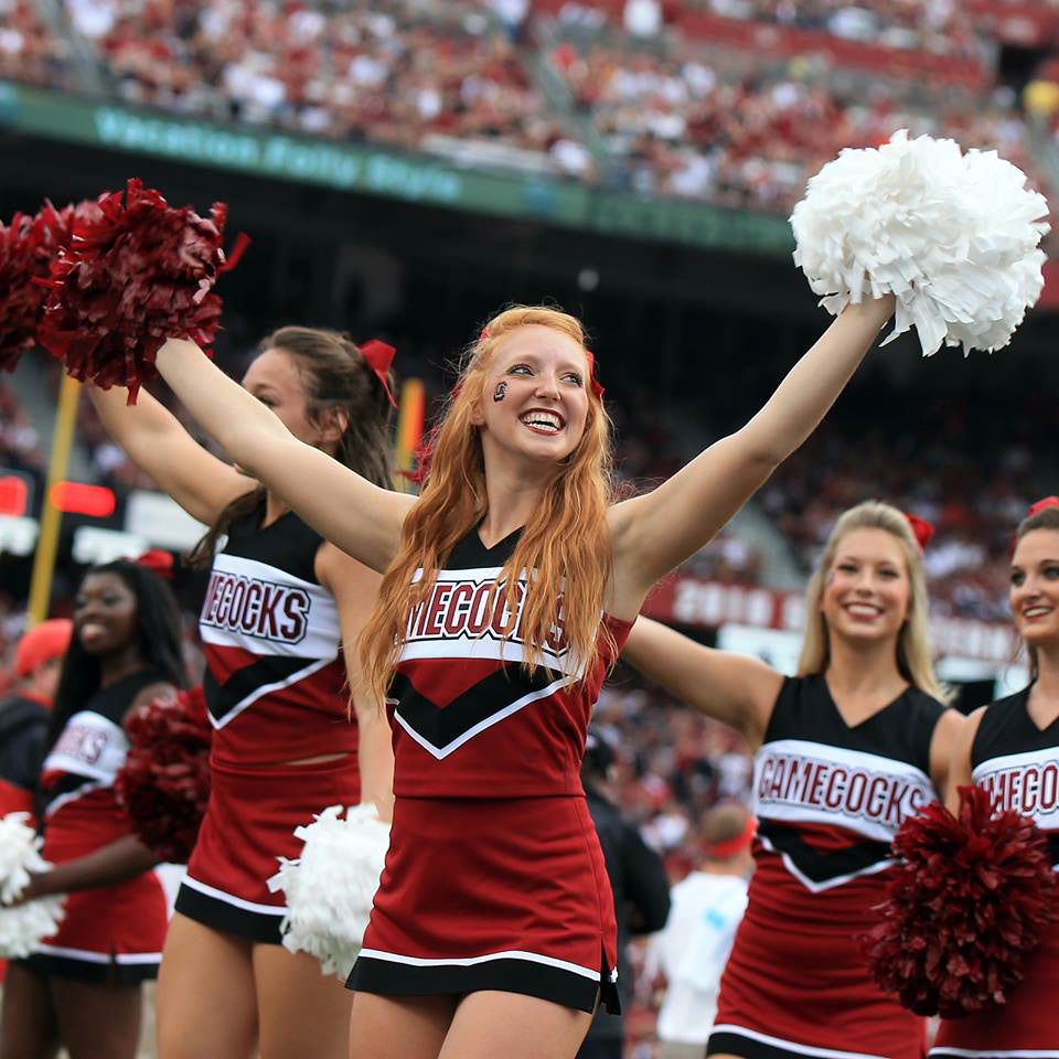 USC Gamecocks 1-Piece Cheer Dress Garnet – ToddandMoore