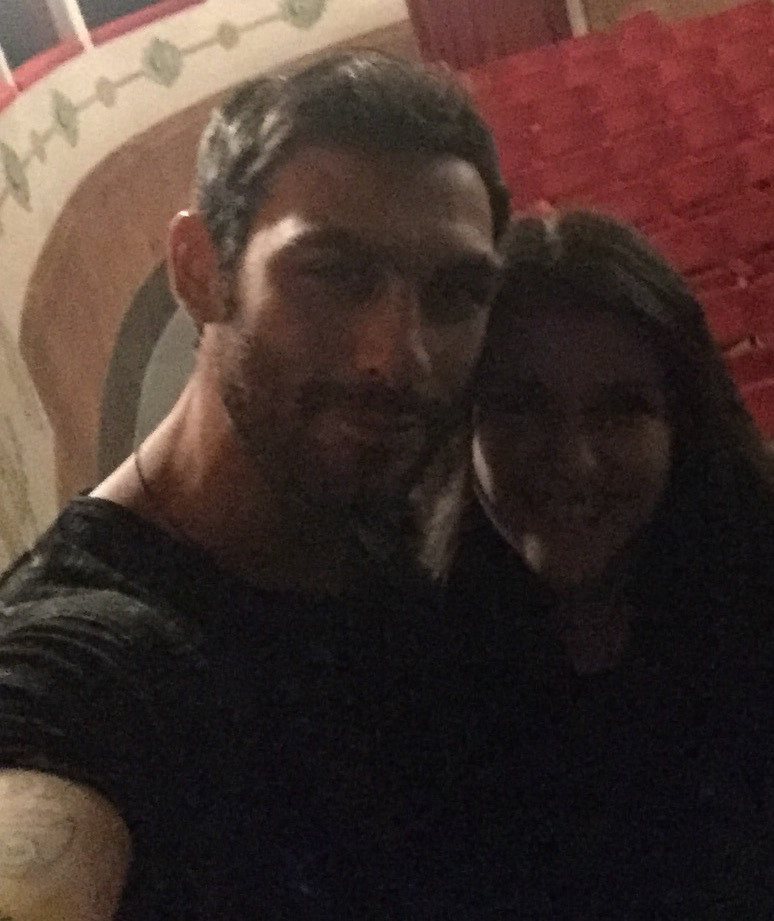 Francesco Arca and Flavia Bernardi