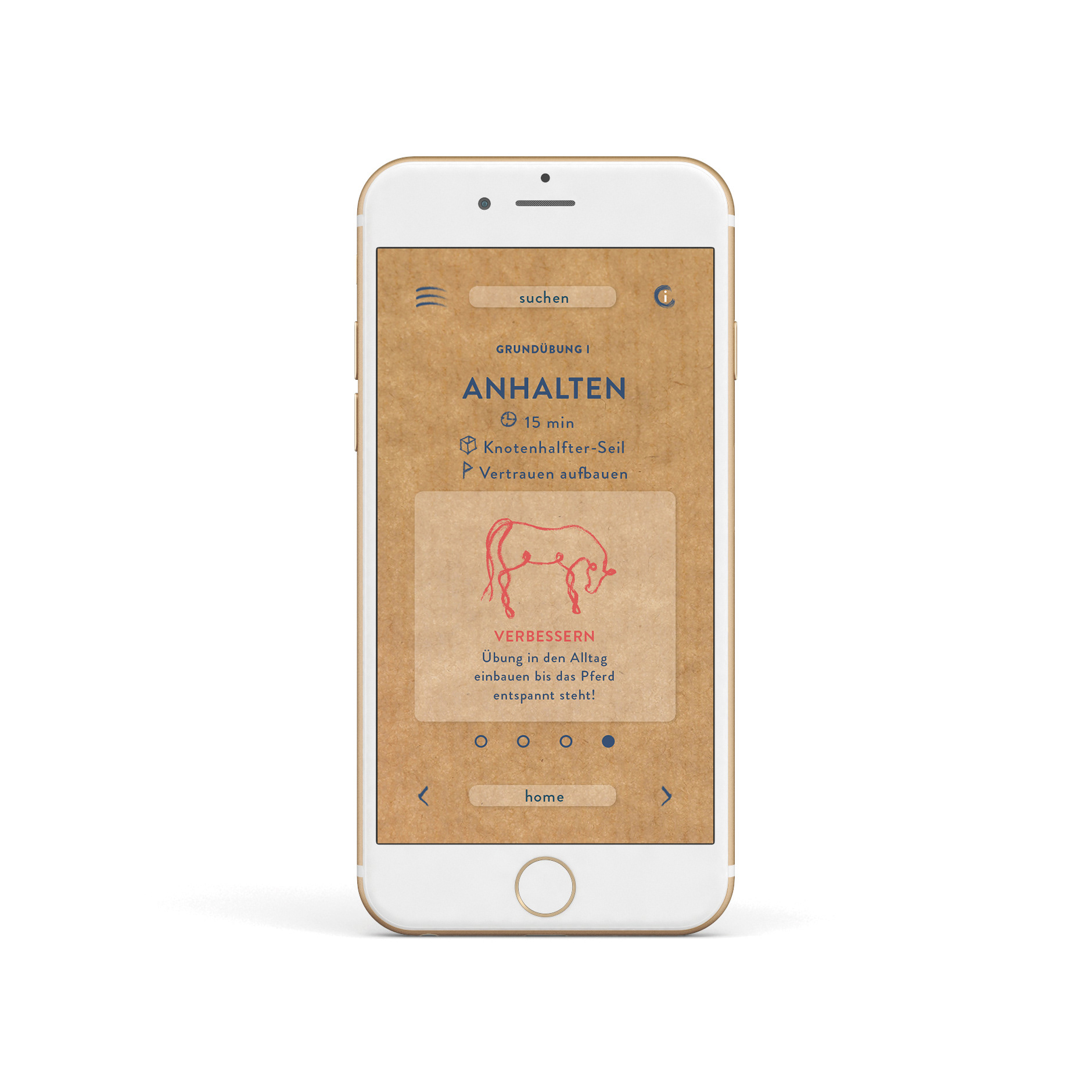 Trainings-App verbessern