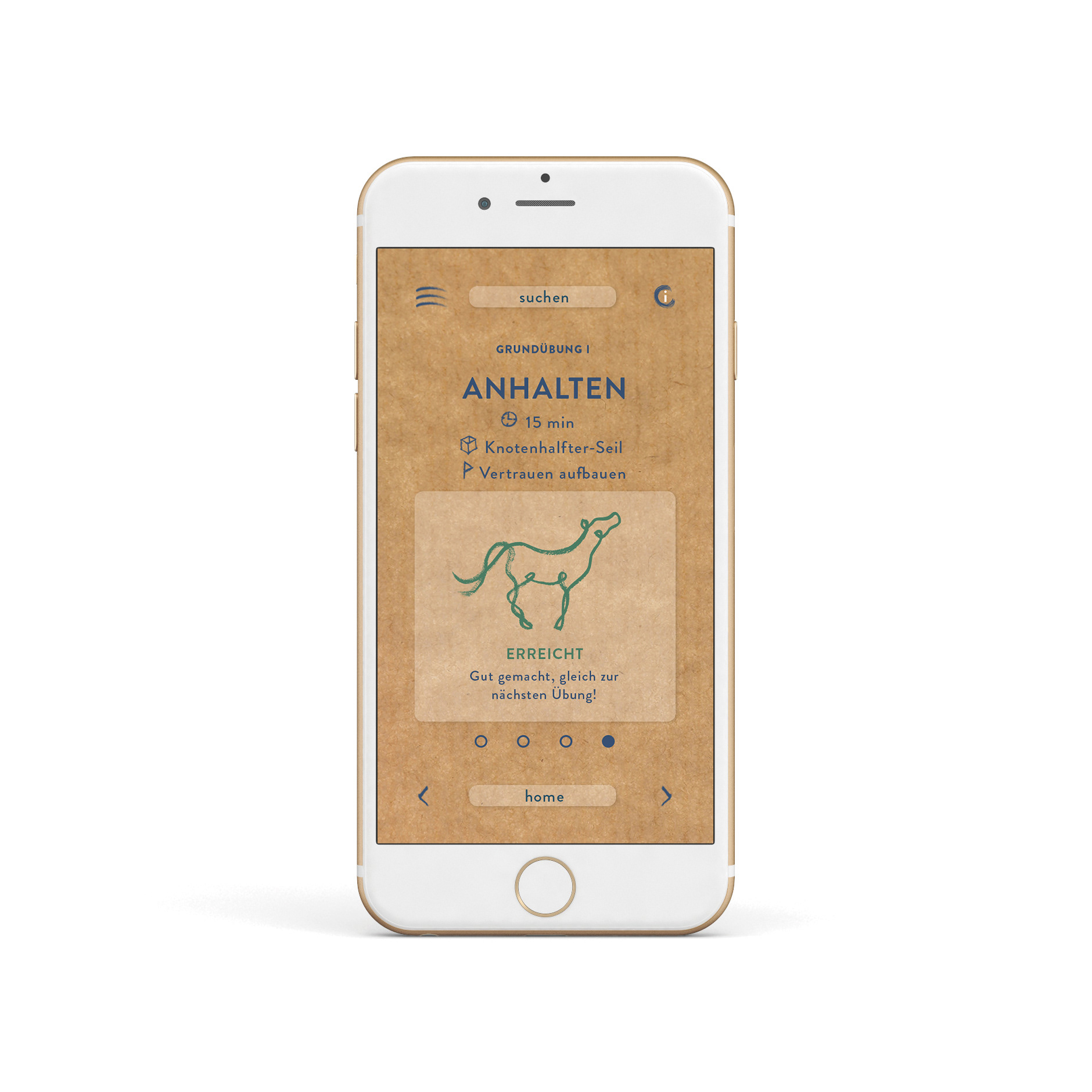 Trainings-App Erreicht