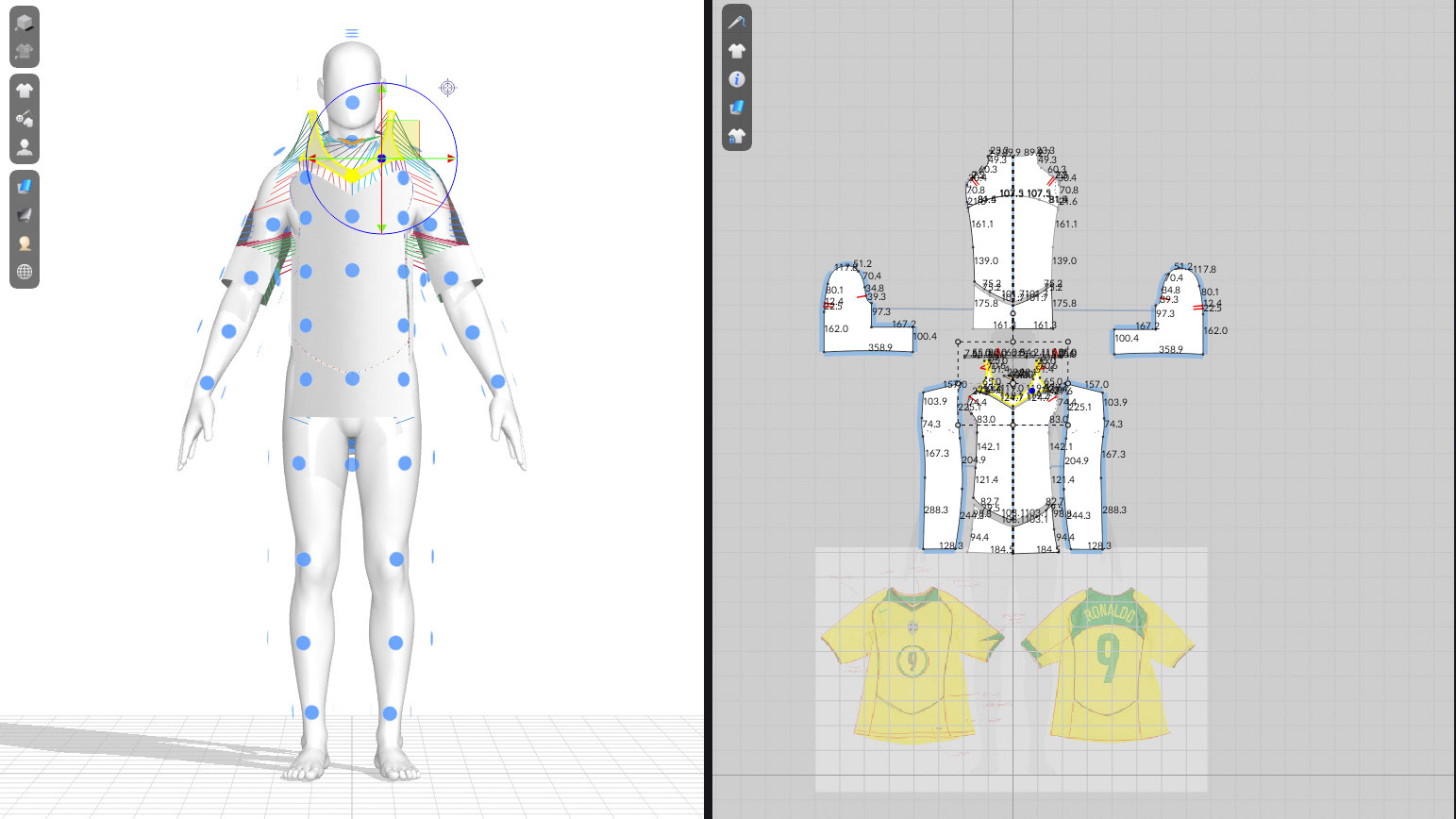 Reposition in 3D