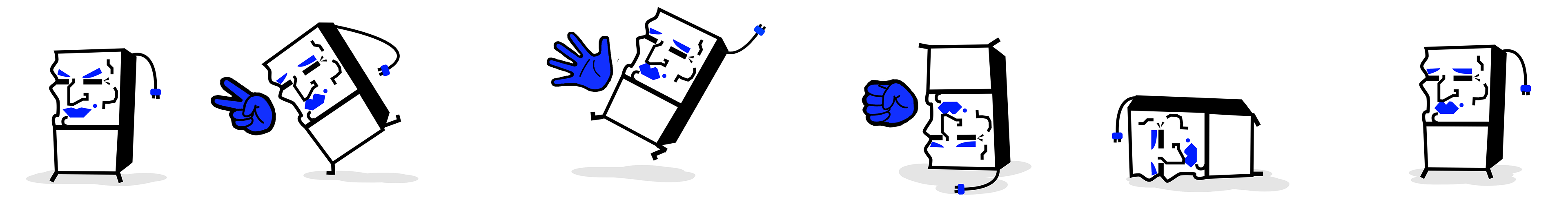 Original sprites for the game characters, 2022, digital illustration.