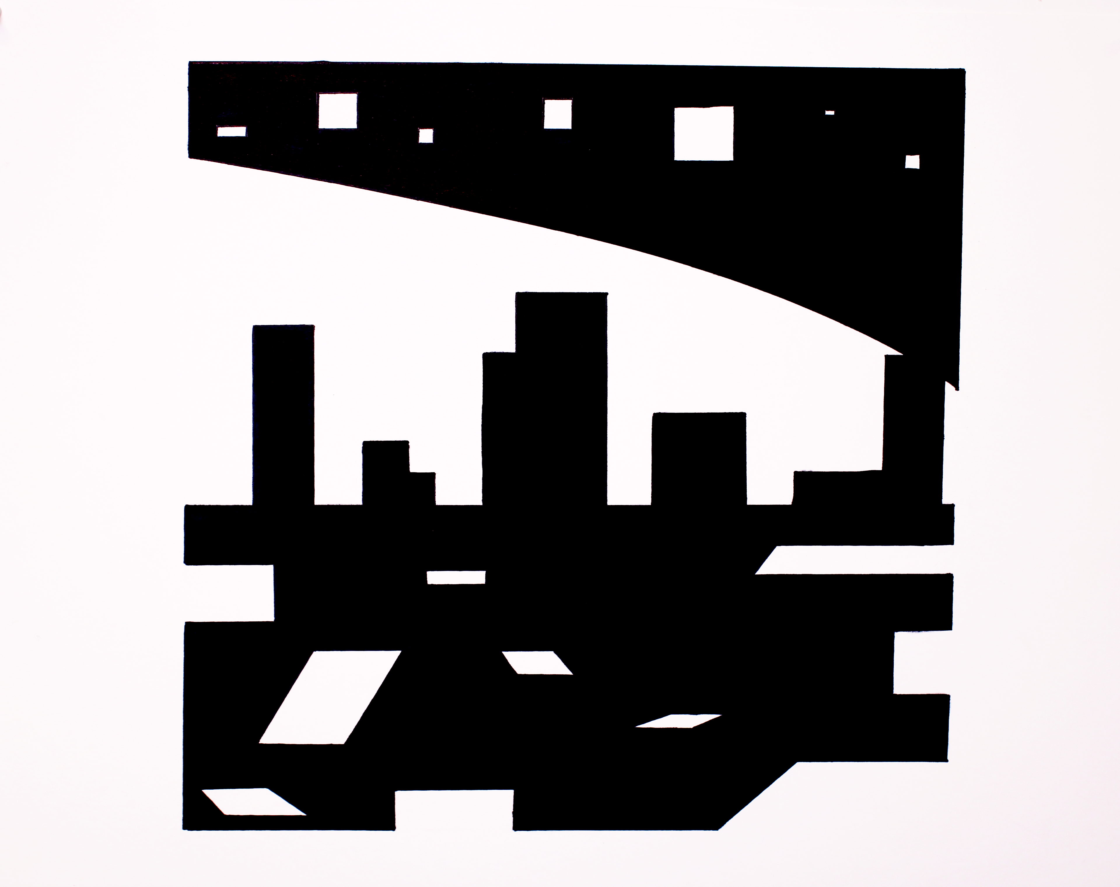 Application of Line - Weight - City from 2D Design