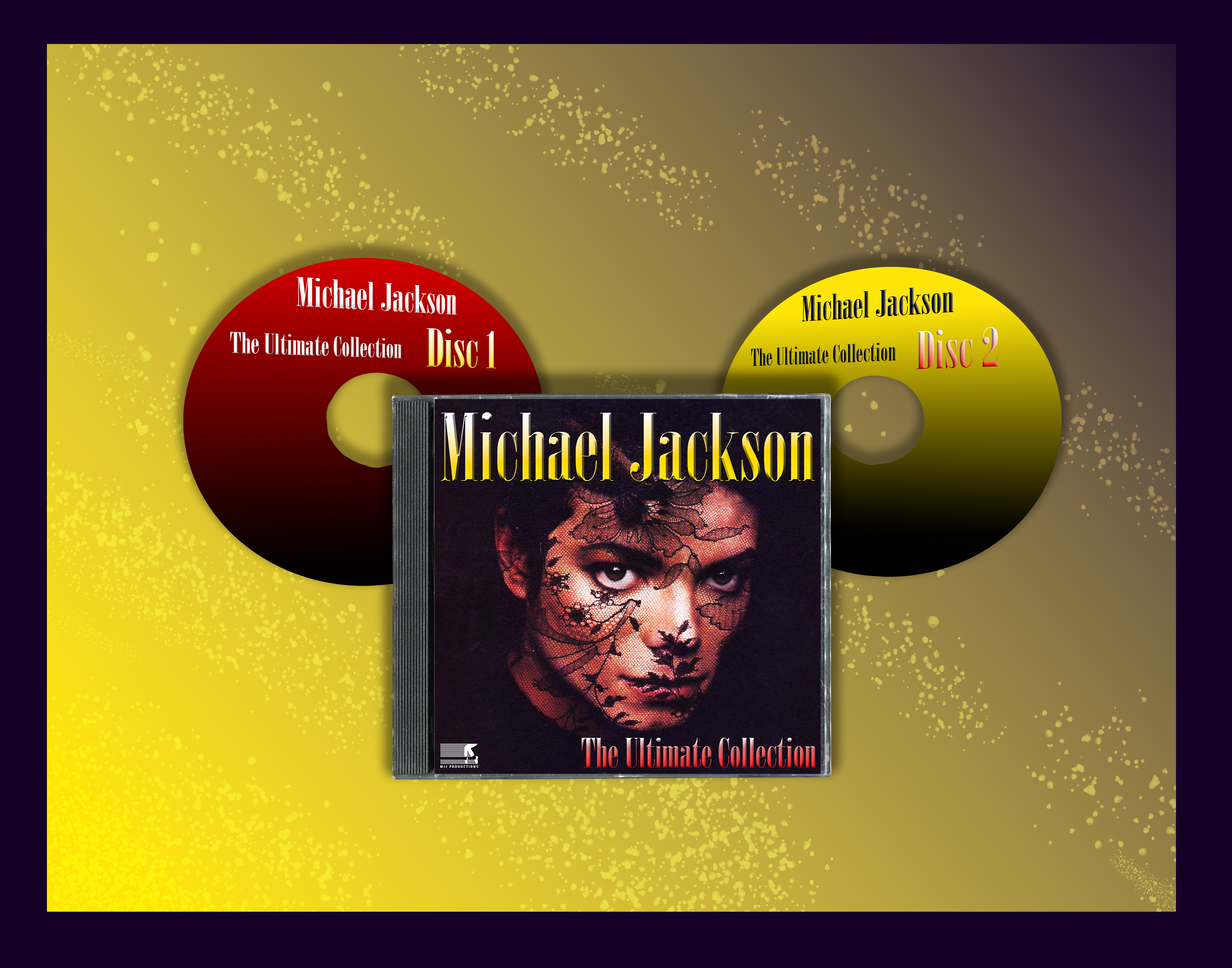 Michael Jackson "The Ultimate Collection" CD Design Mockup Spring 2026