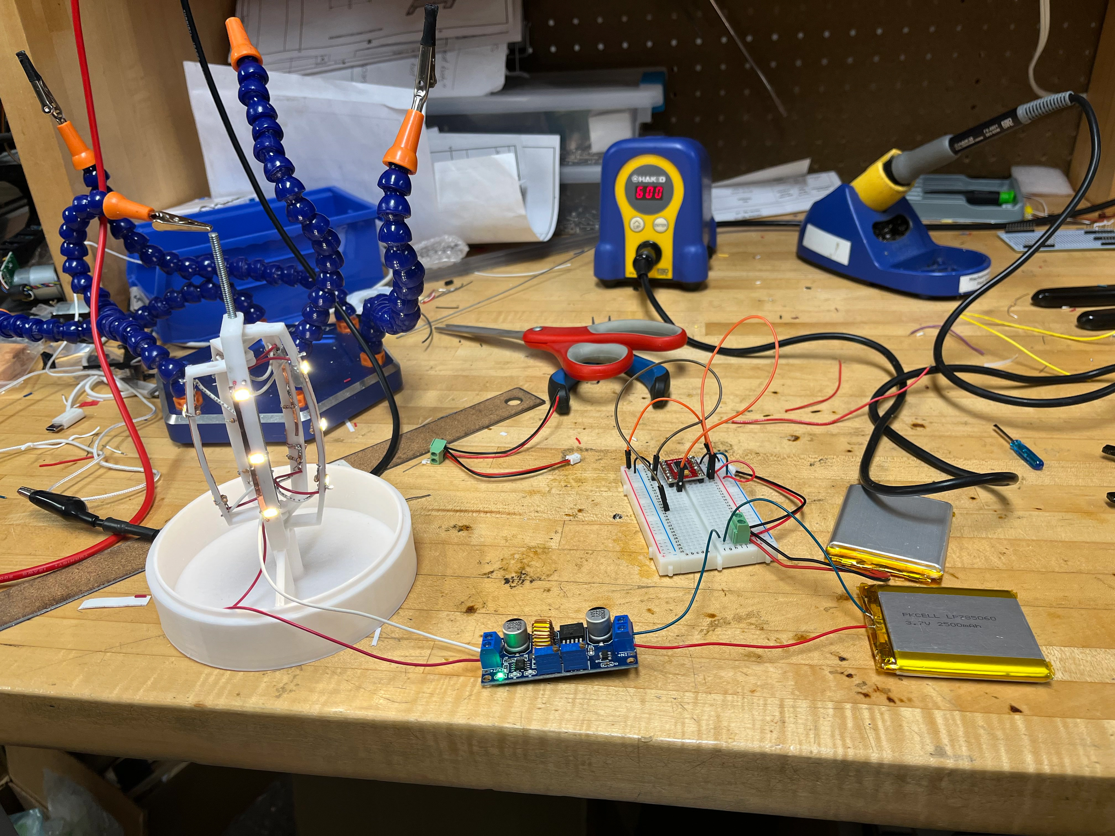 V1 mechatronics testing