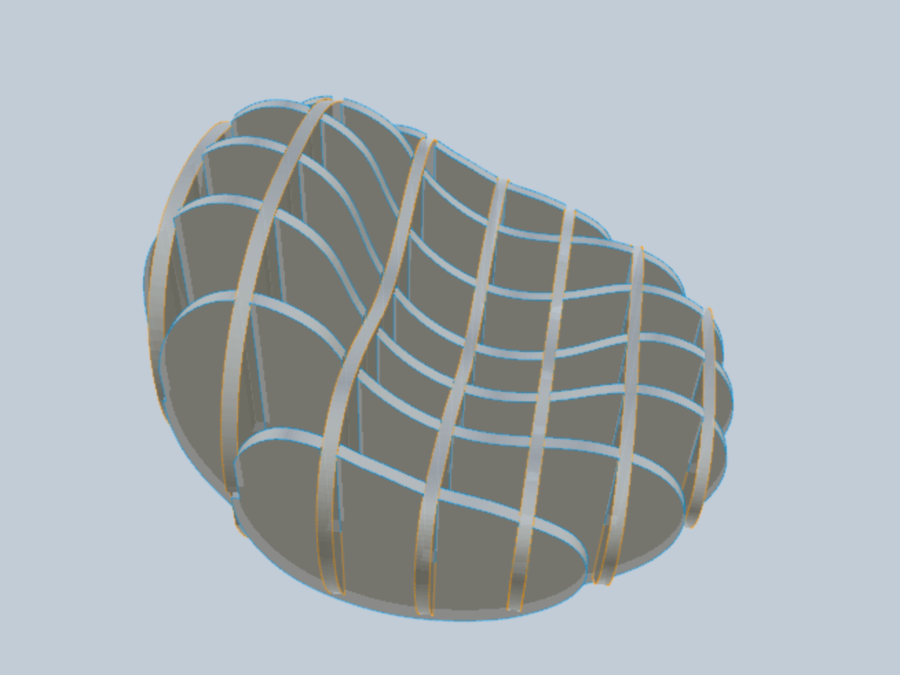 Creating interlocking slices for CNC