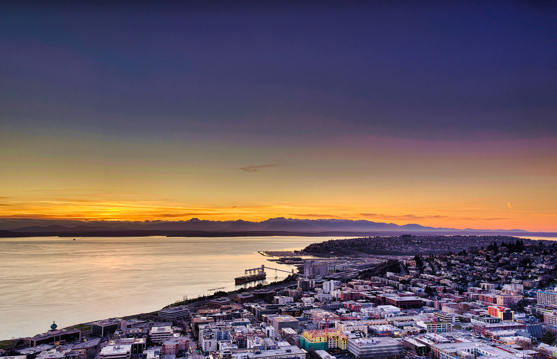 Sunset from the Needle