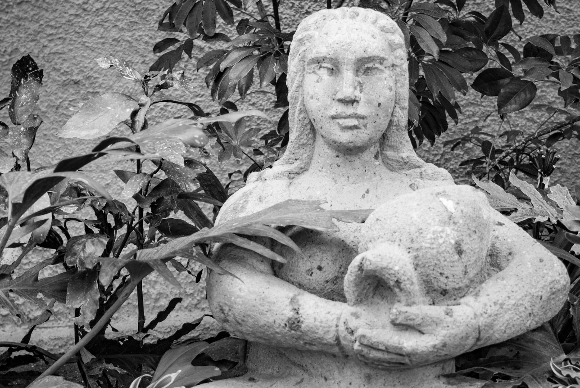 Statue of woman with Vessel