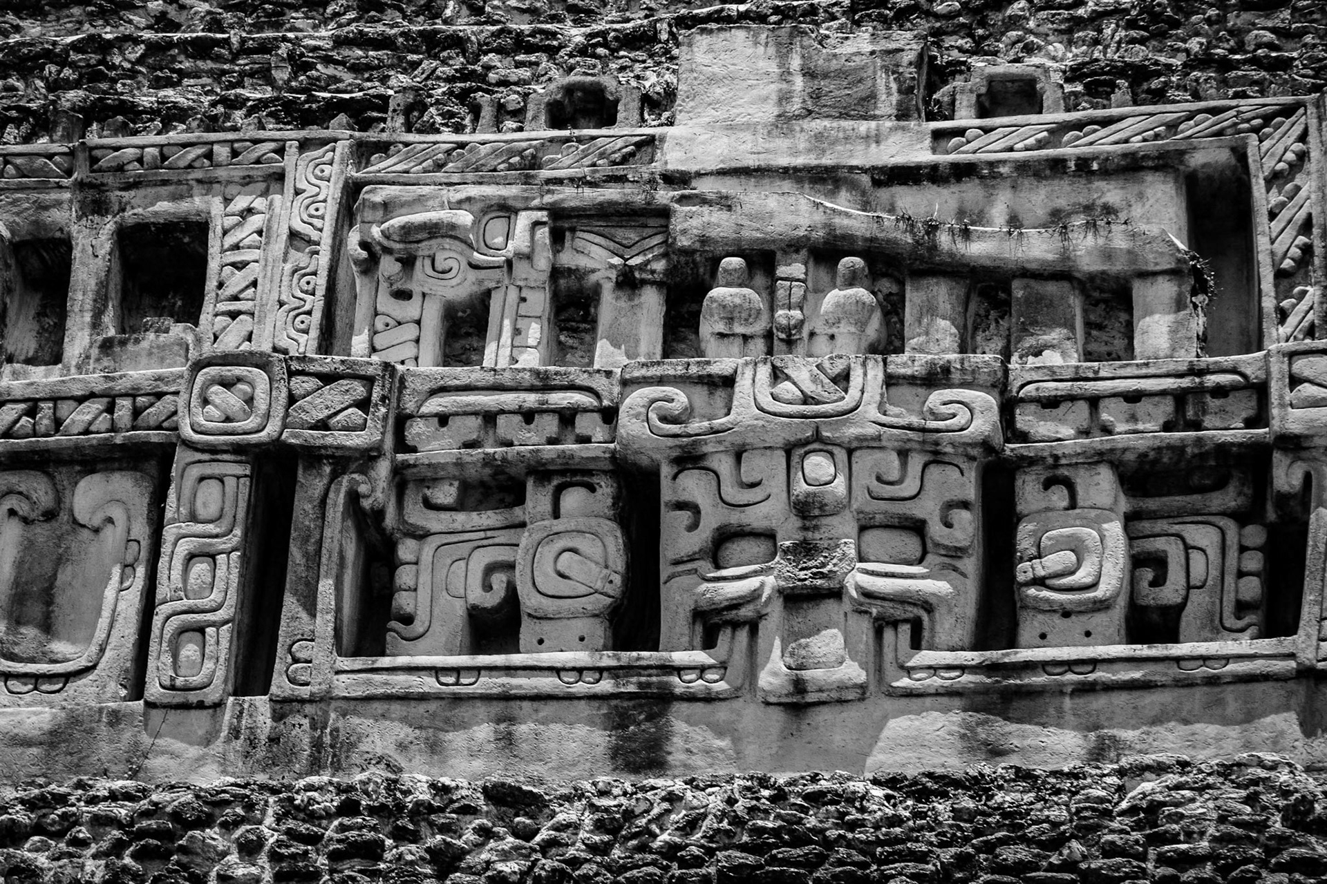 Relief Mayan Ruins at Xunantunich