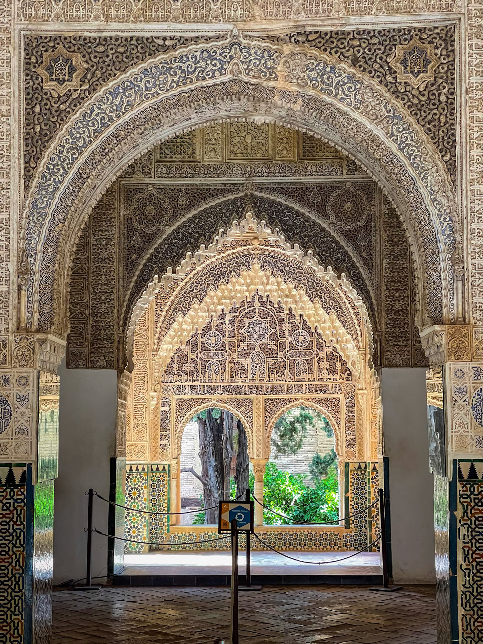 Inside the Alhambra