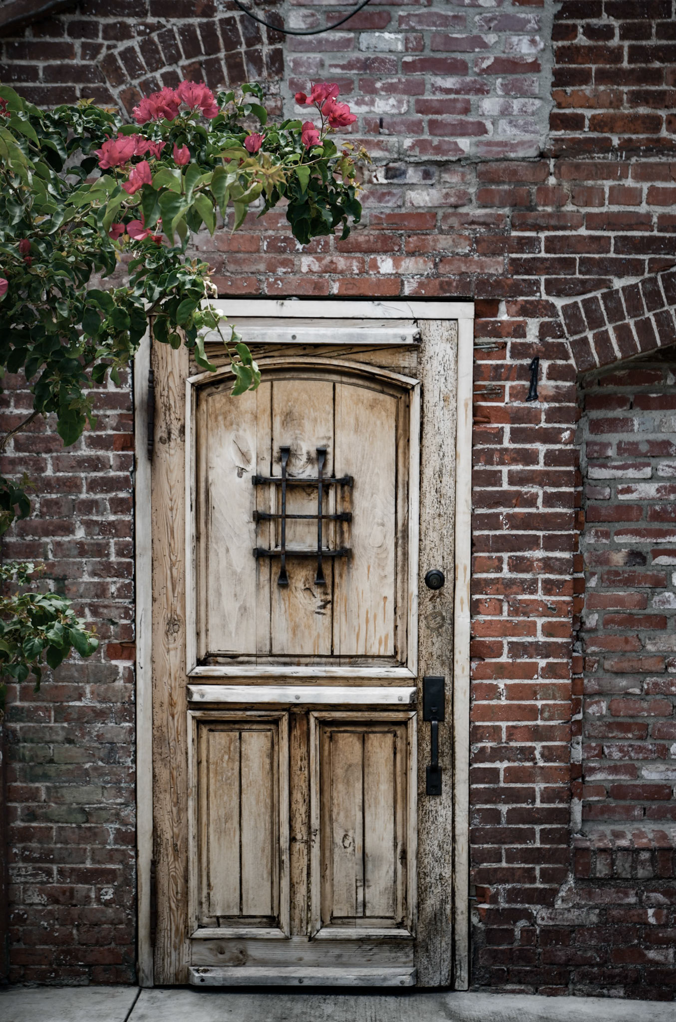 Old Wooden Door Spanish Influence