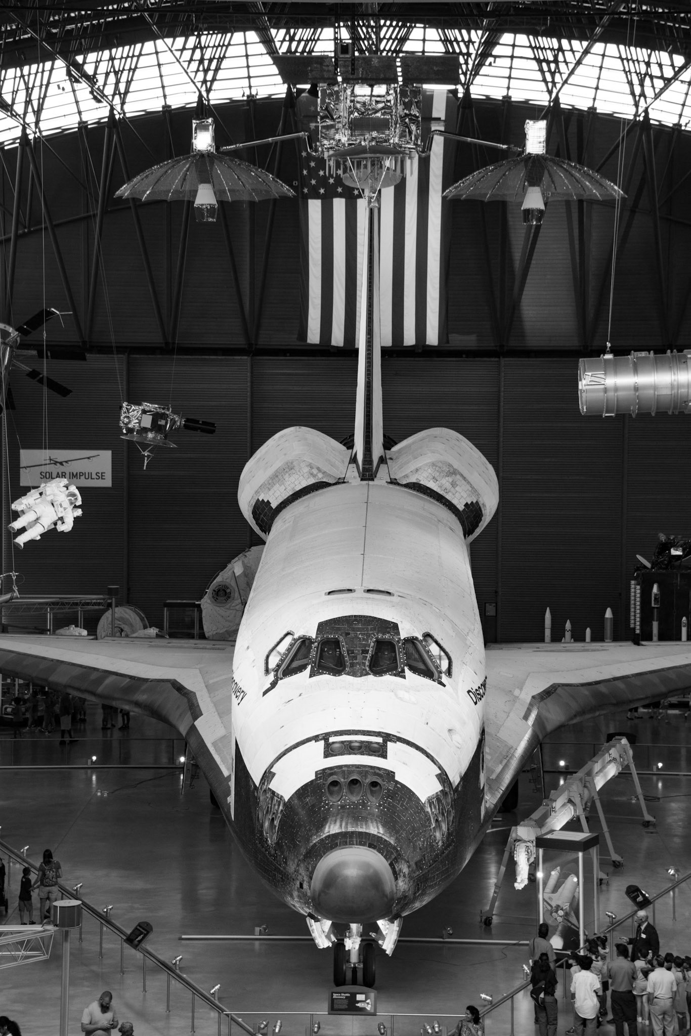 Space Shuttle in Udvar Hangar
