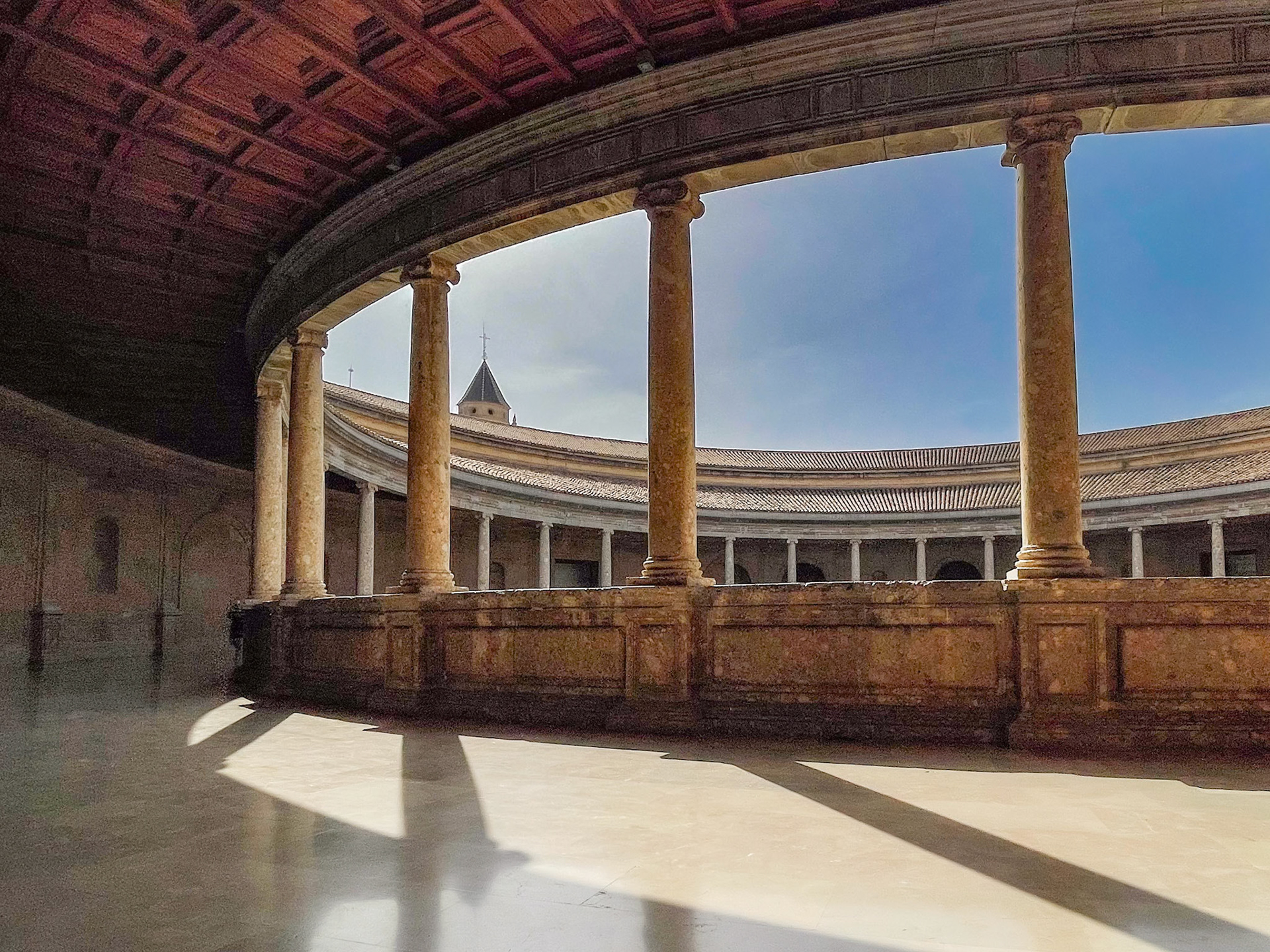 Place of Charles V at Alhambra