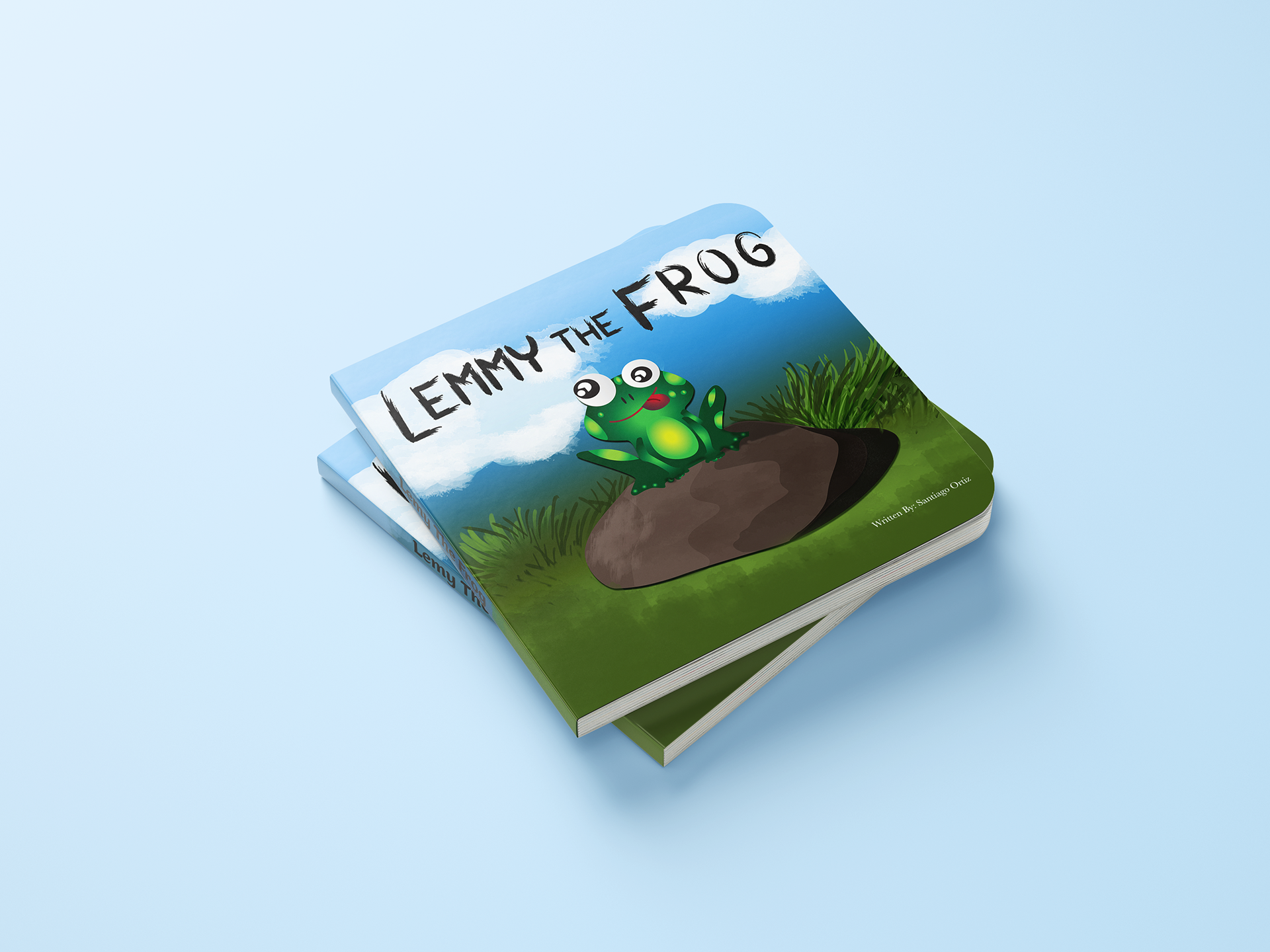 Children's Book Cover - Lemmy the Frog