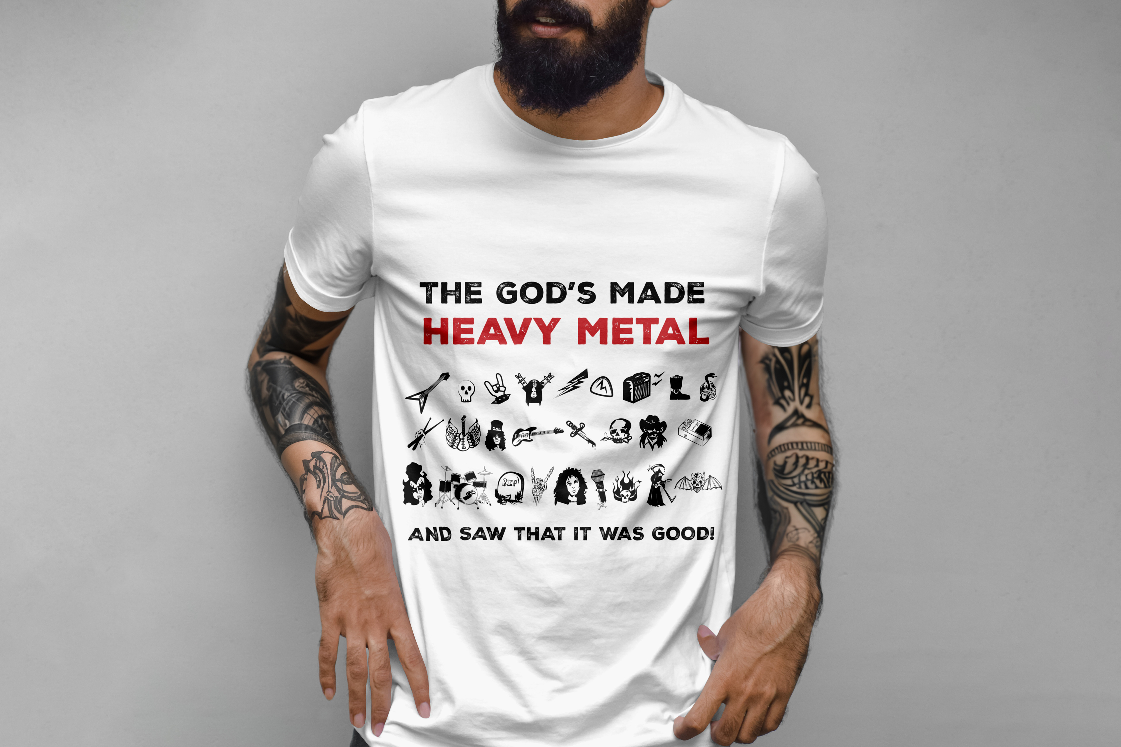 Heavy Metal - Dingbats T-shirt