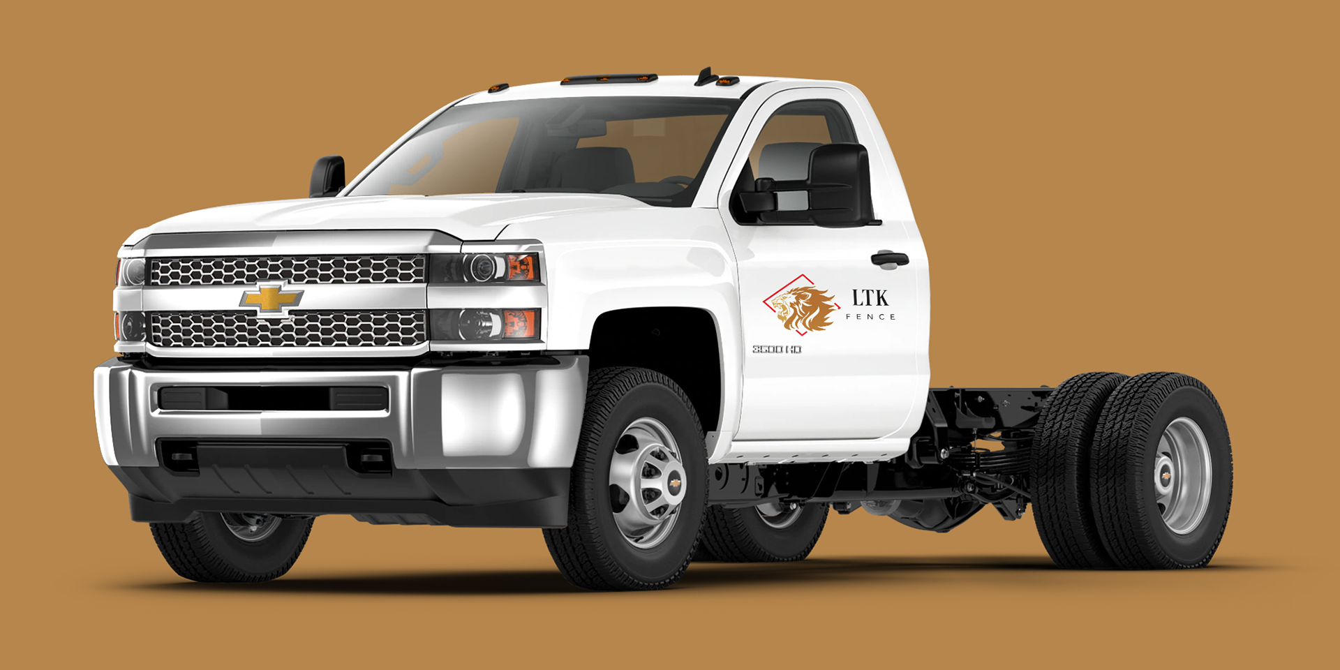 Branded Utility Truck Decal