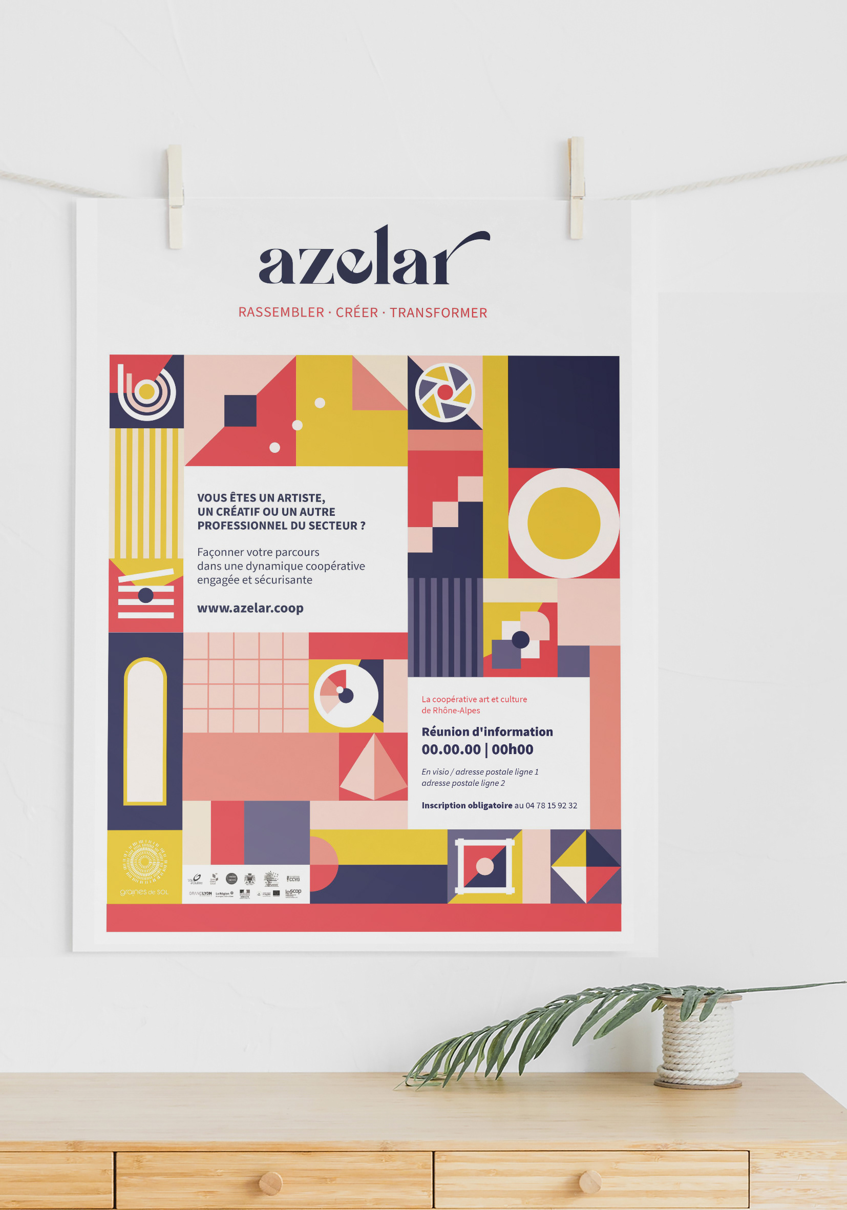 Création affiche • Azelar