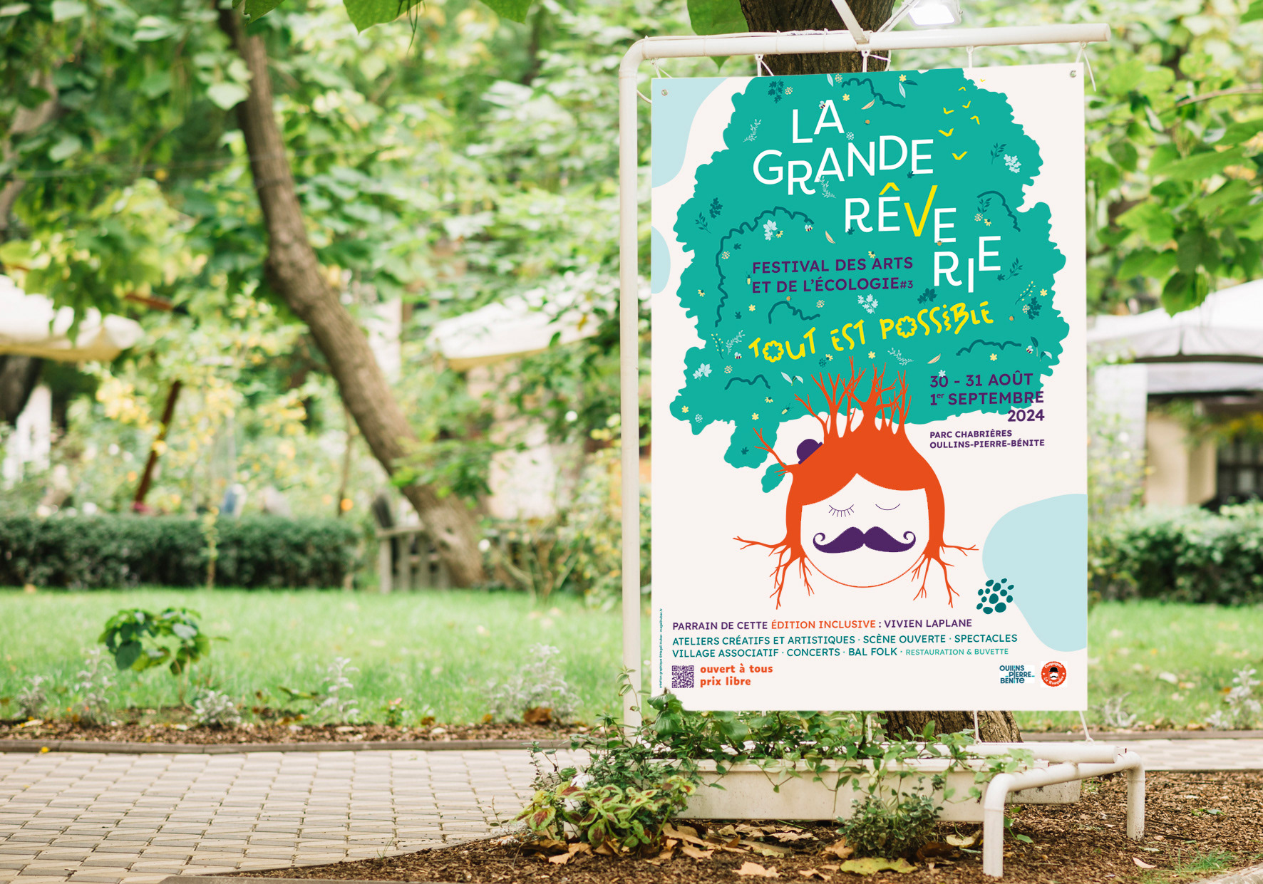 création print affiche _ Festival La grande rêverie