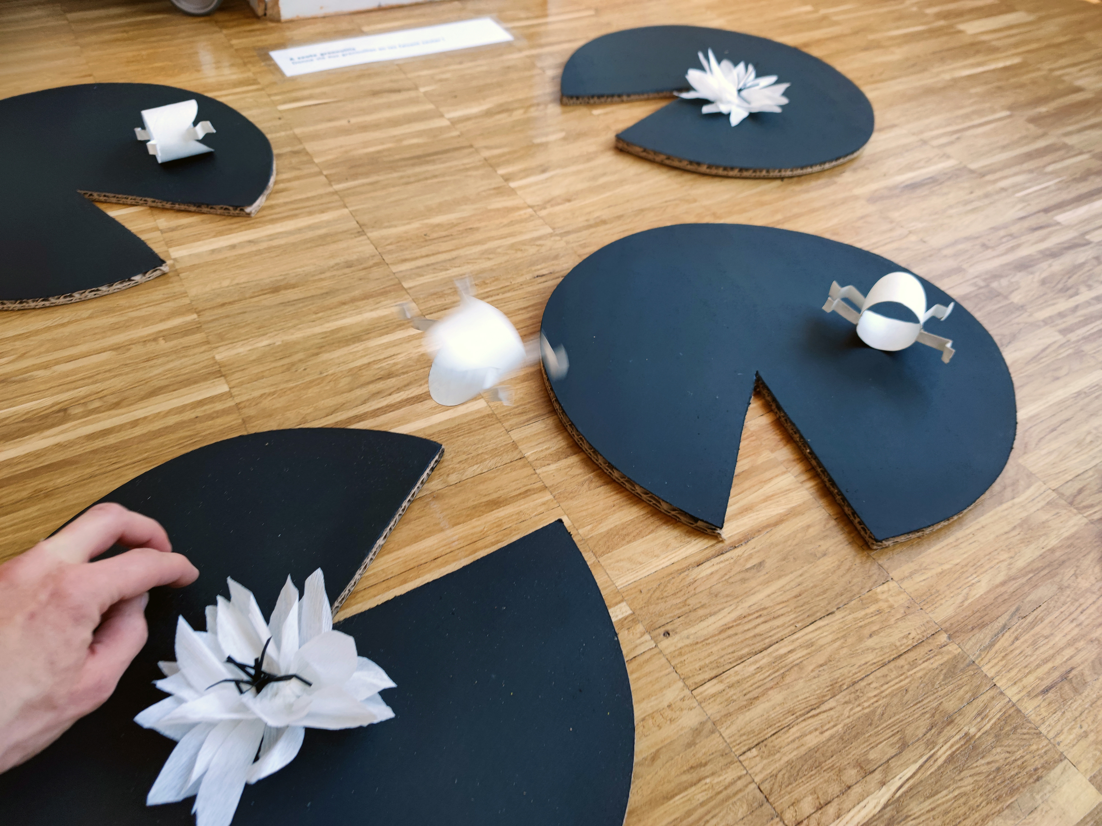 Exposition expérience sensorielle pour les 0-3 ans Et... Plouf !