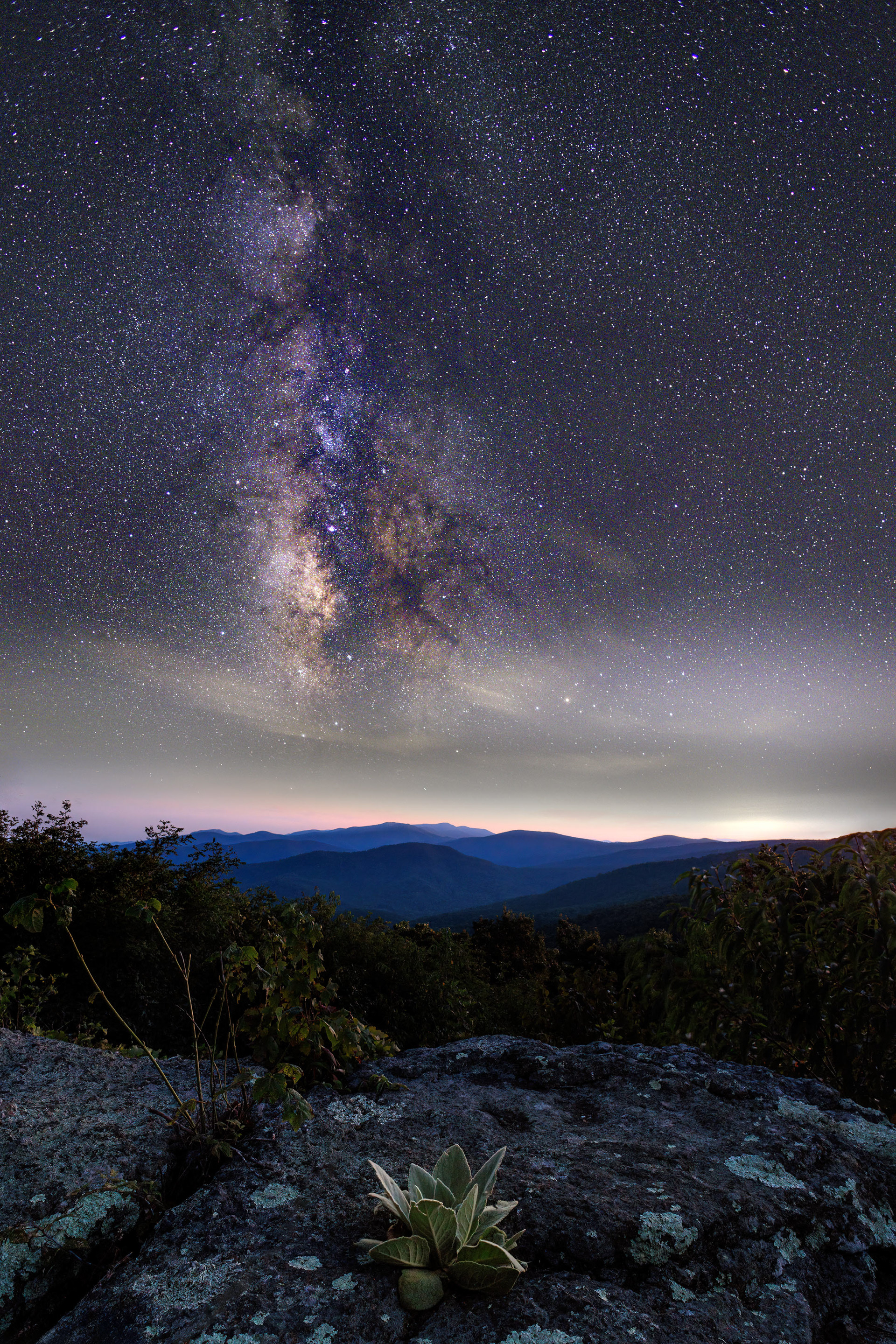 Milky Way from Ridge View Overlook