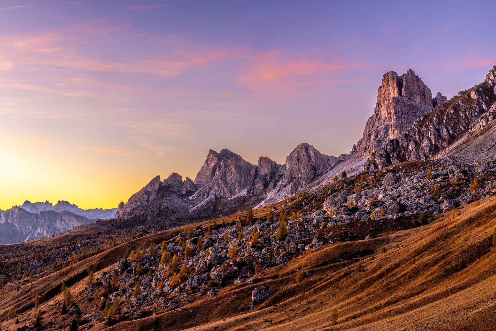 Passo Giau, Dolomites, Italy