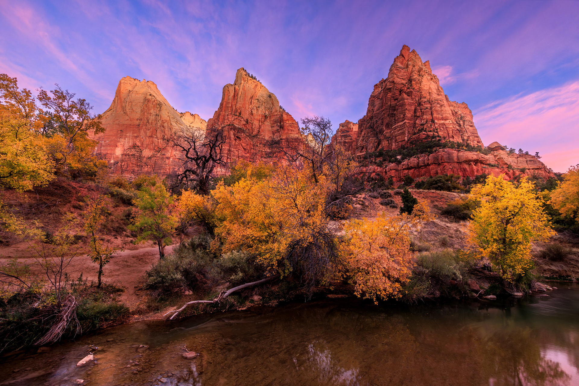 Court of the Patriarchs, Zion National Park