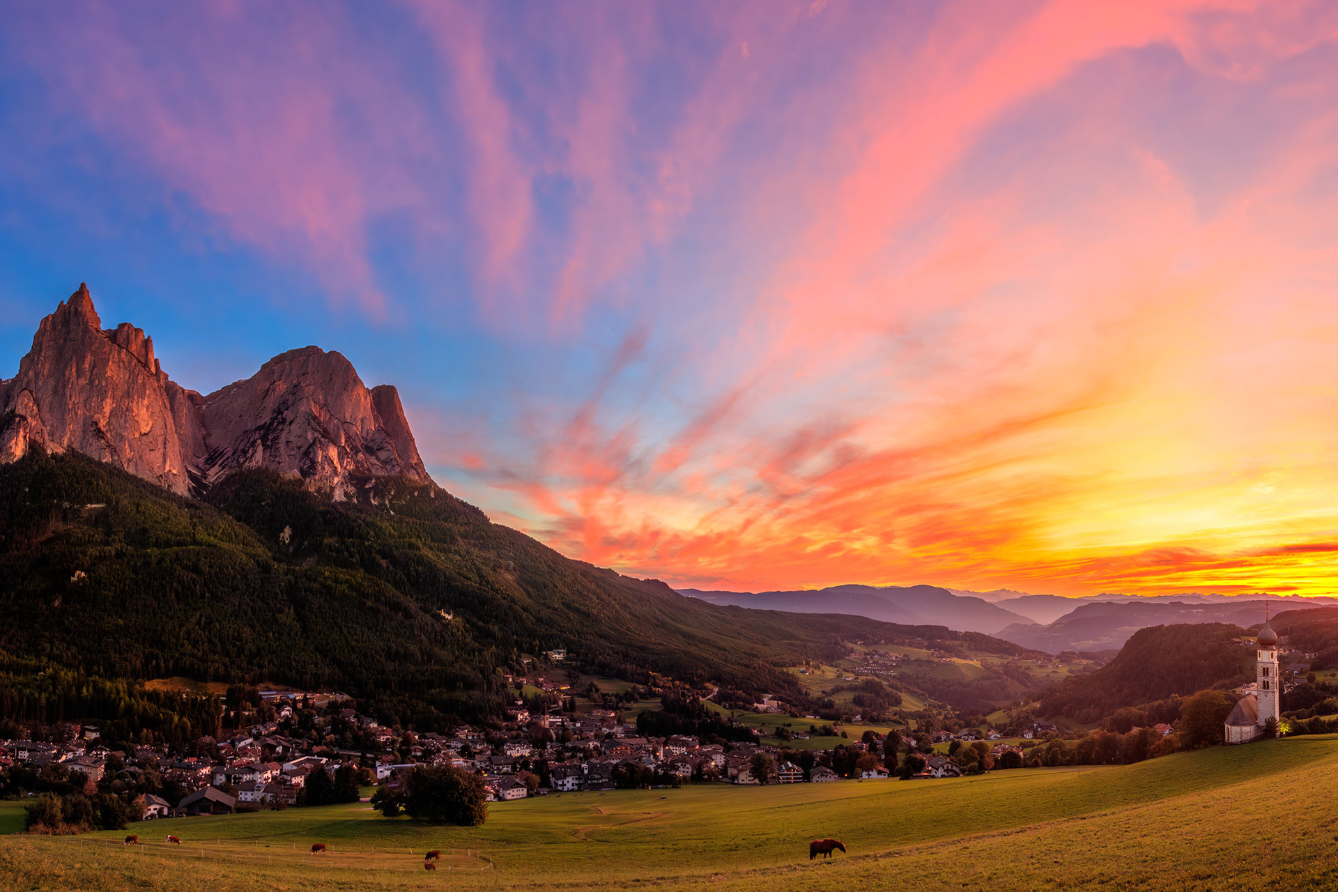 Schlern, Dolomites, Italy