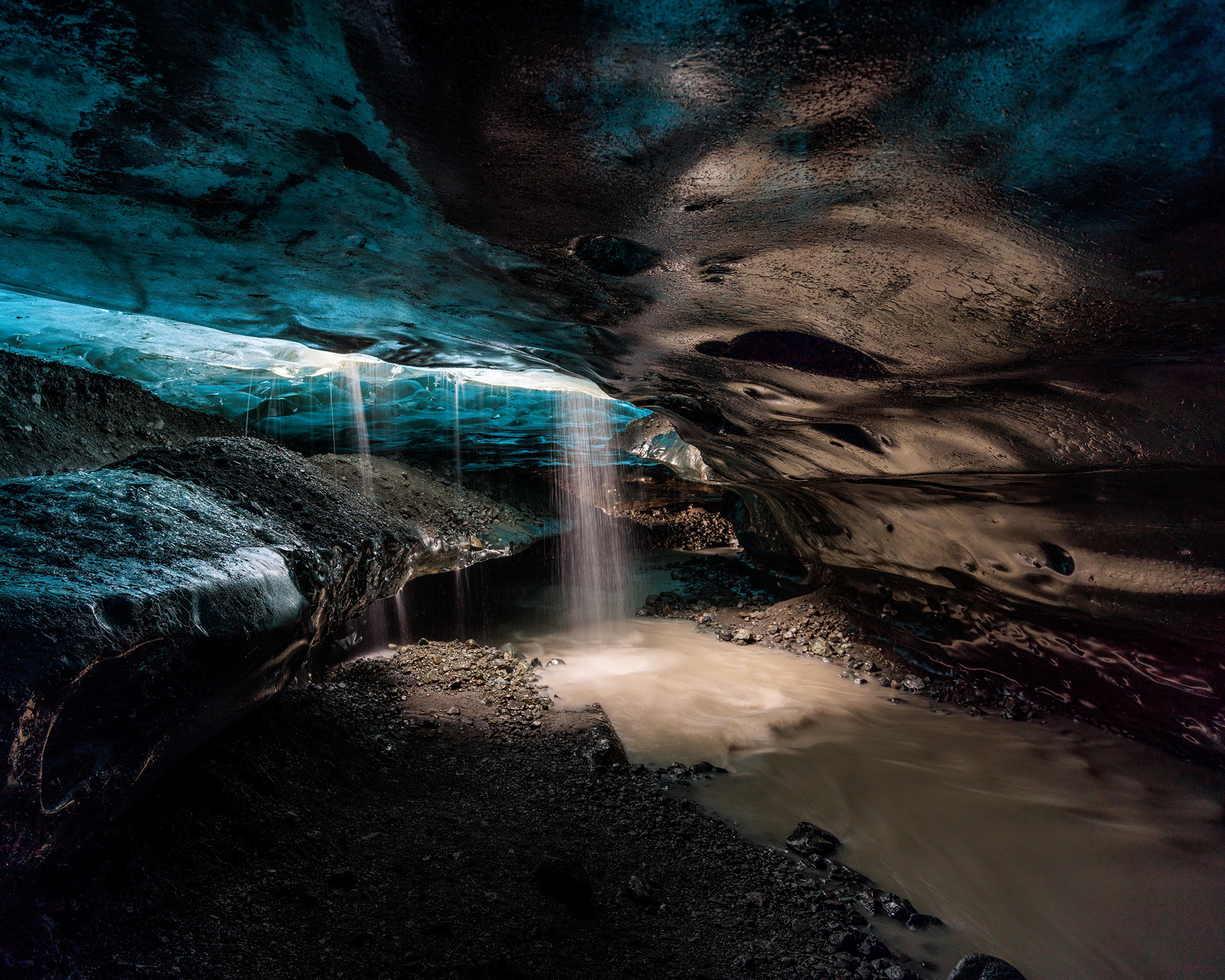 Crystal Cave, Iceland