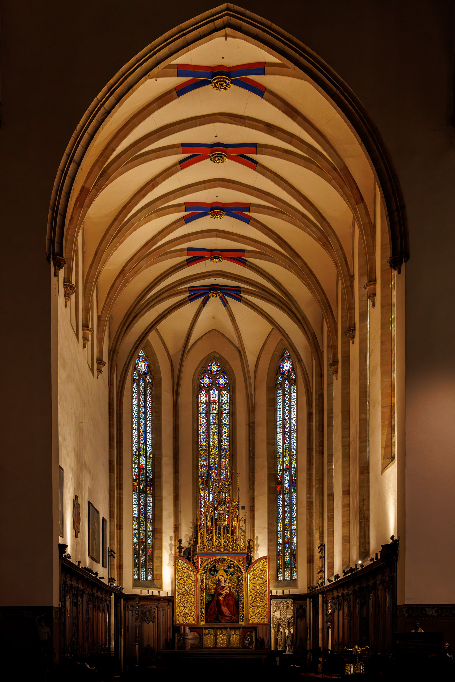 Collégiale Saint-Martin de Colmar, Alsace, France