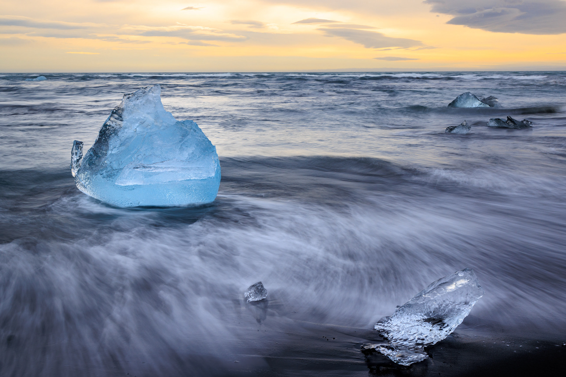 Breiðamerkursandur, Iclenad