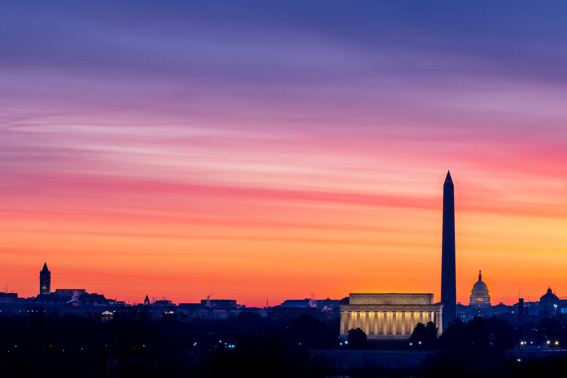 Sunrise, Washington, DC