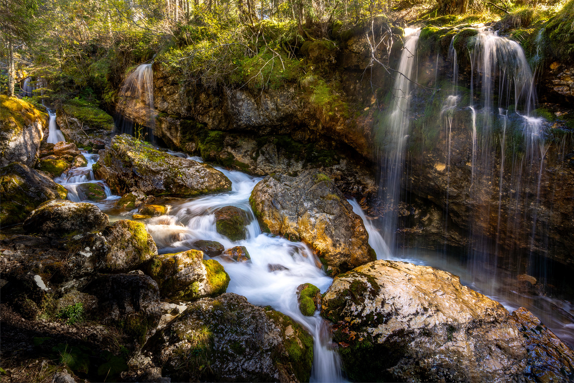Ponte Pent de Giaveis, Dolomites, Italy