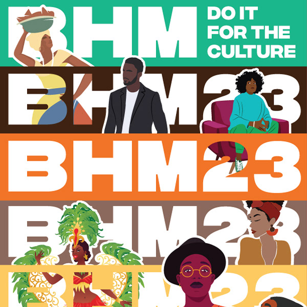 Magazine cover for Black History Month