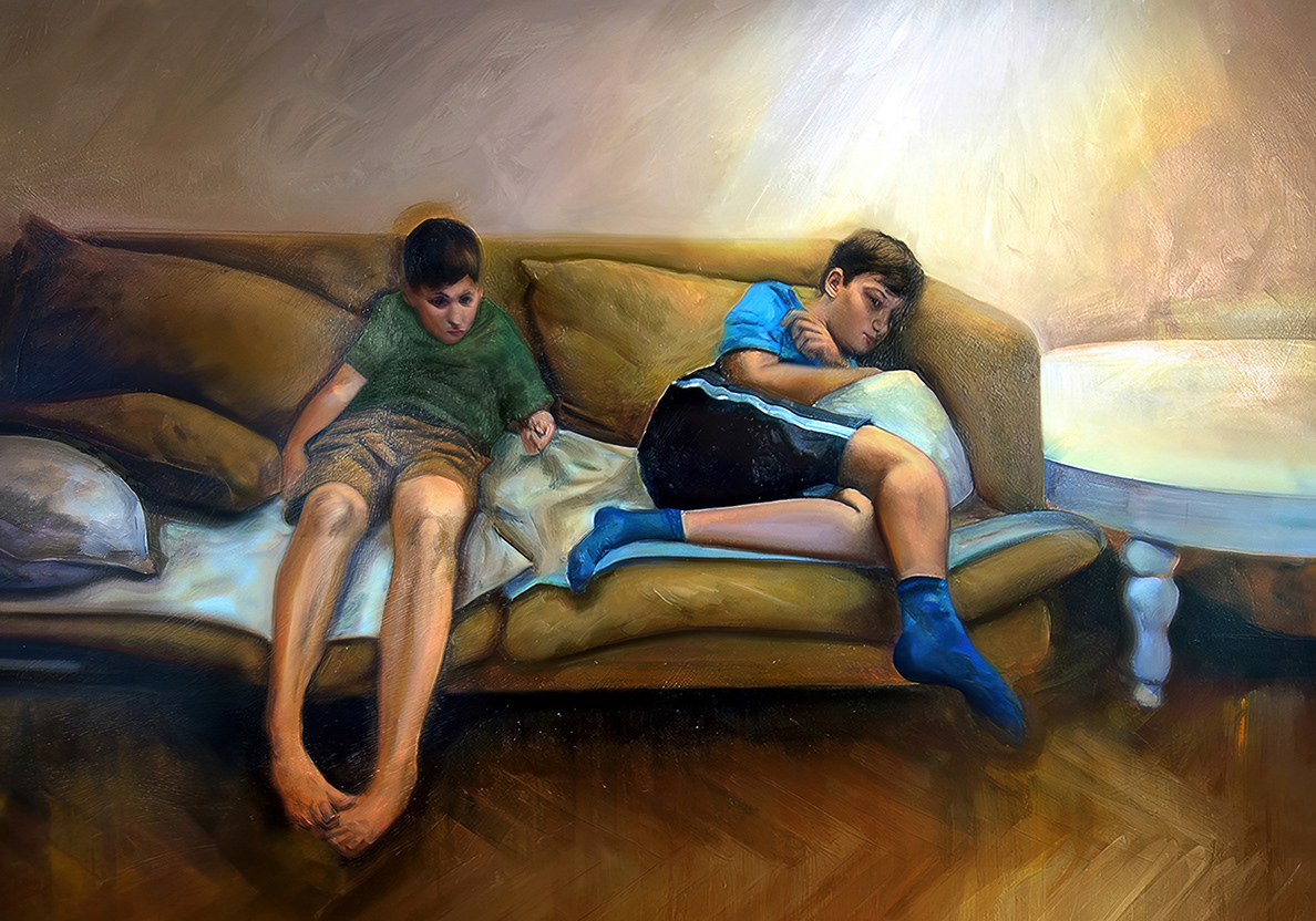 oil on canvas, 100x70 cm, 2017