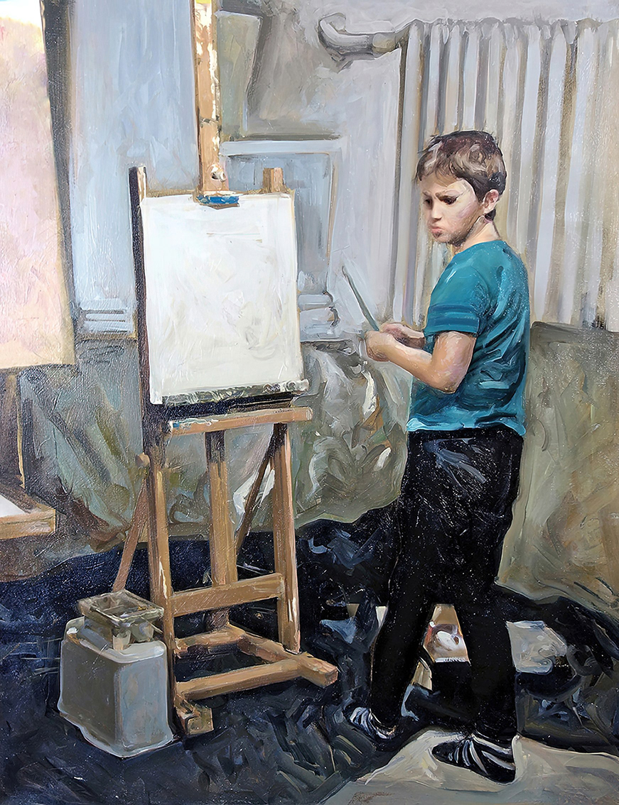 oil on canvas, 70x90 cm, 2016