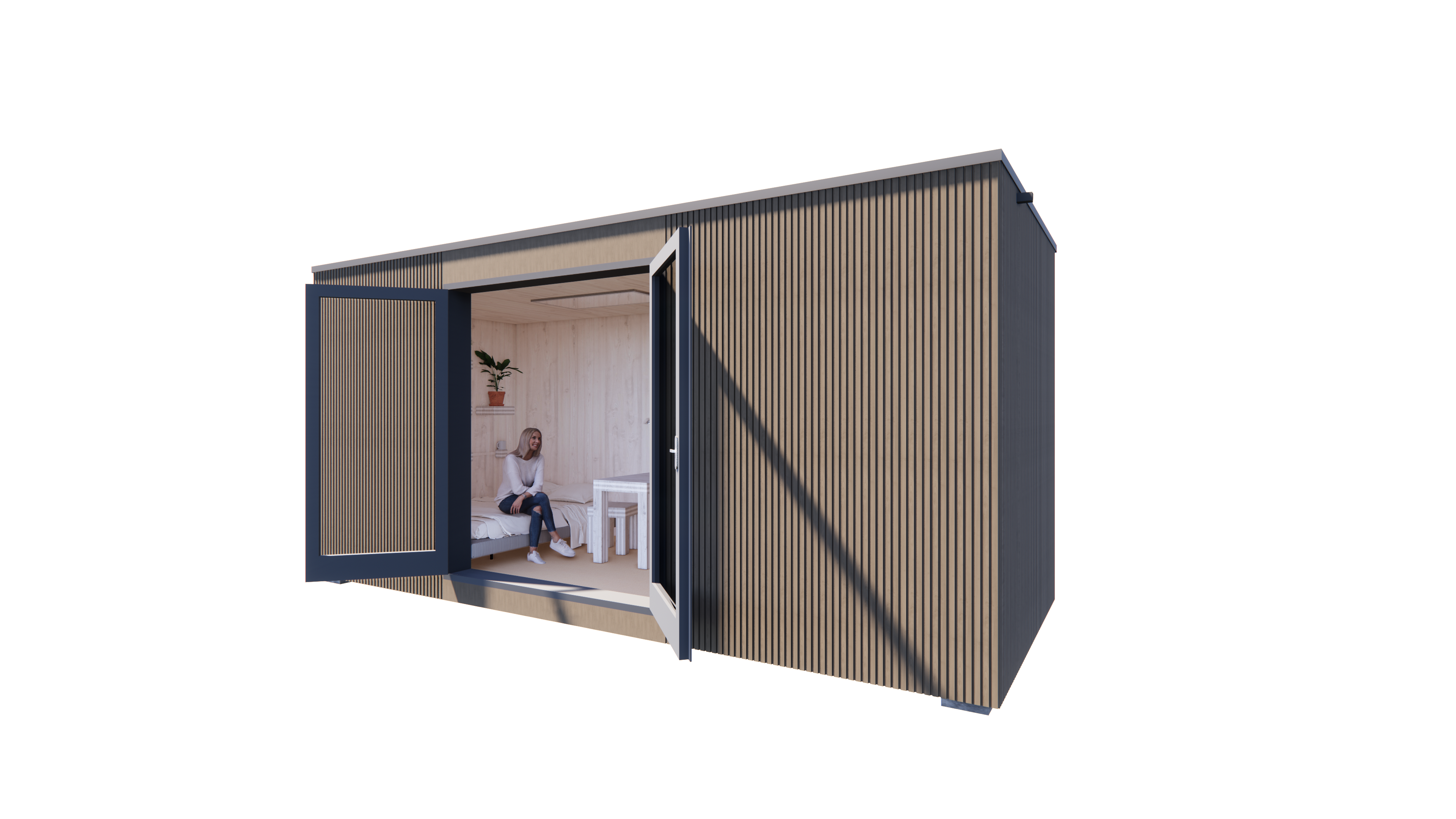 roomy 3 met badkamer, keuken en kitchenette