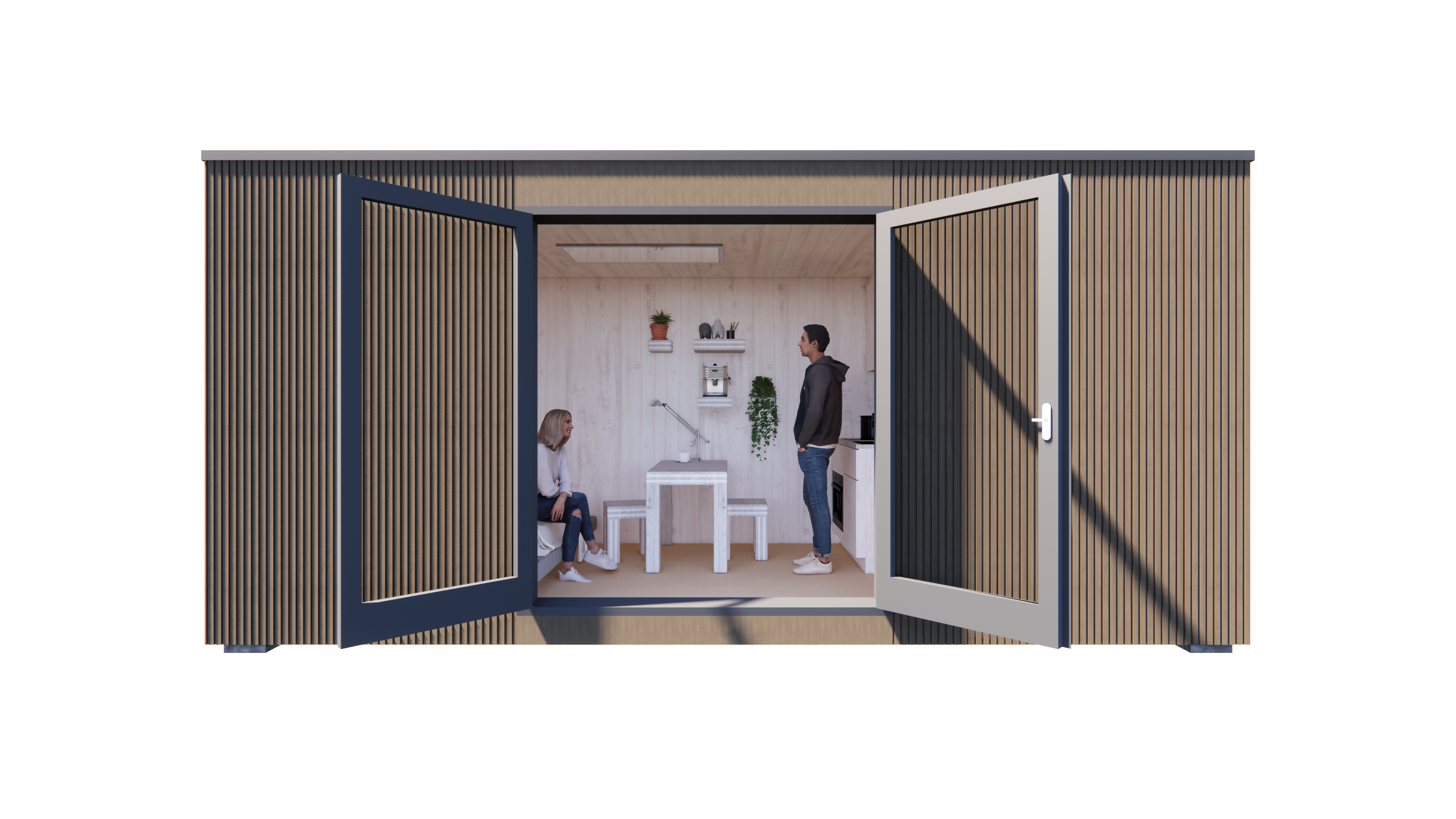roomy 3 met badkamer, keuken en kitchenette