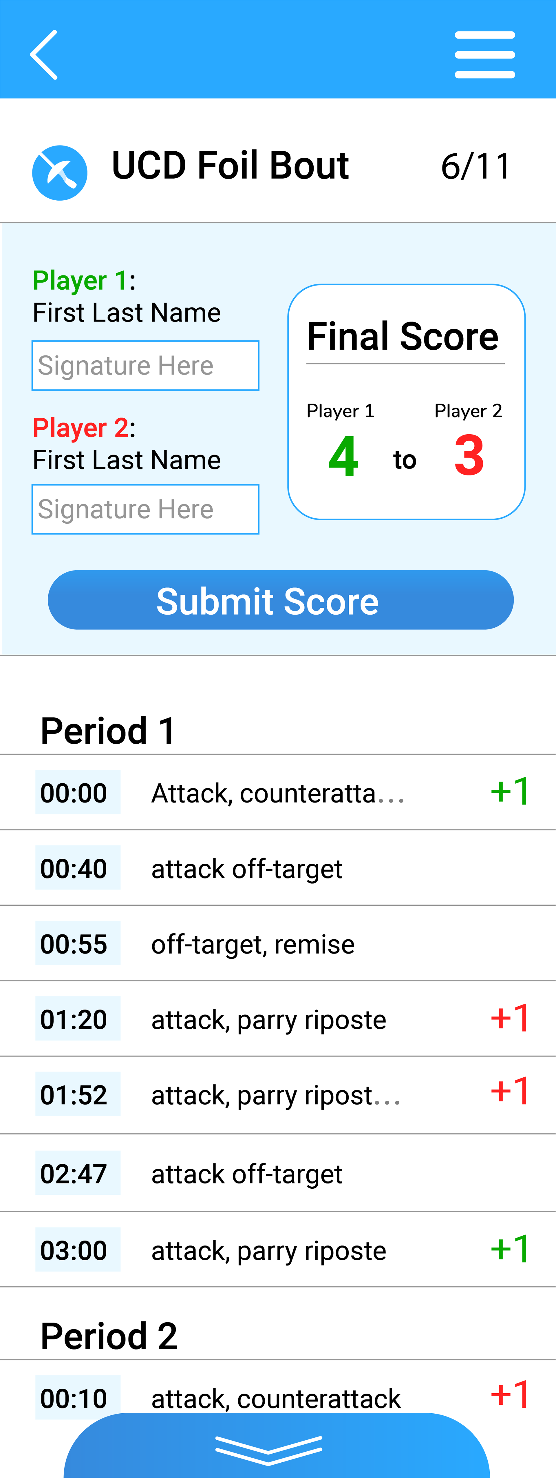 Director Match (to be submitted)