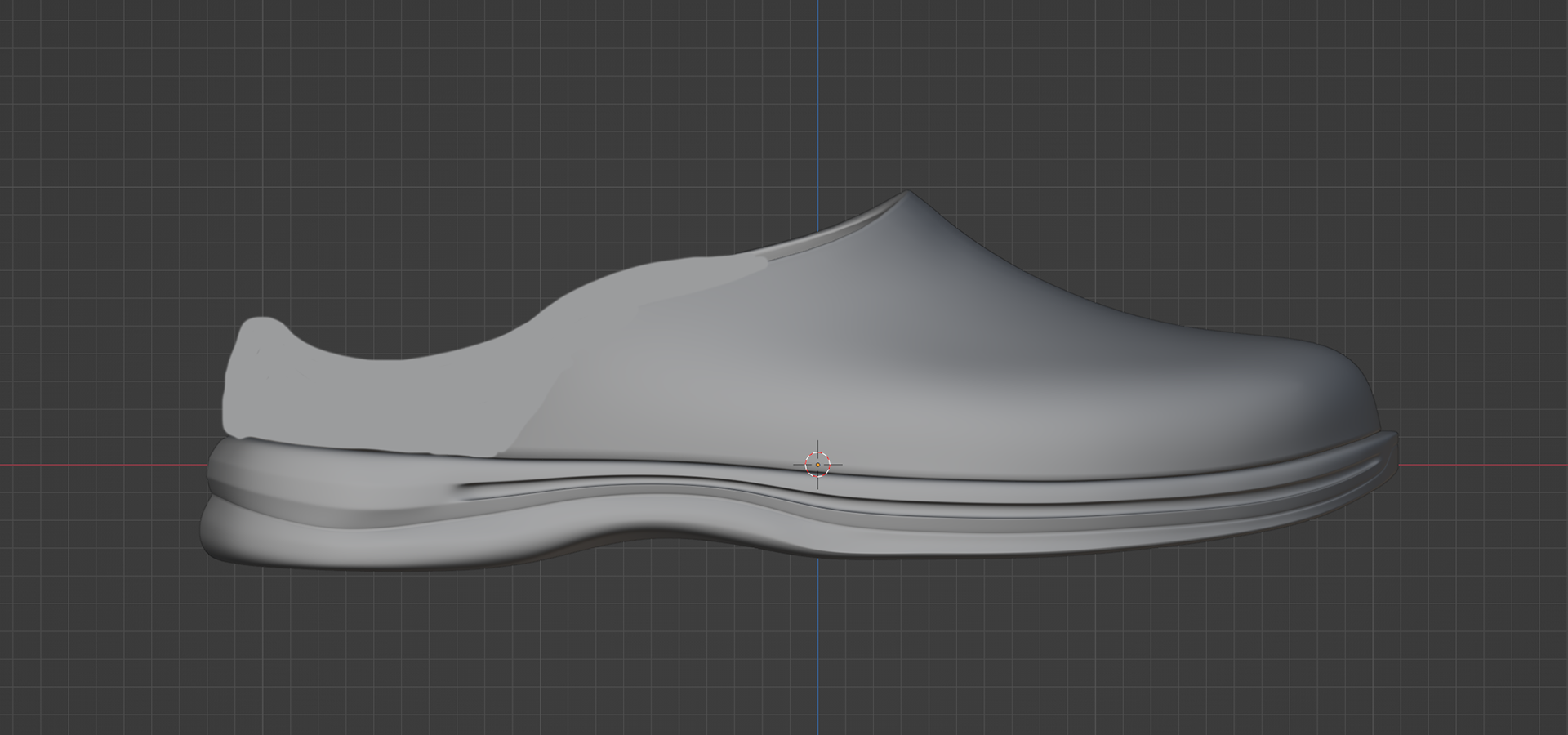 Customer correction of the shoe shape