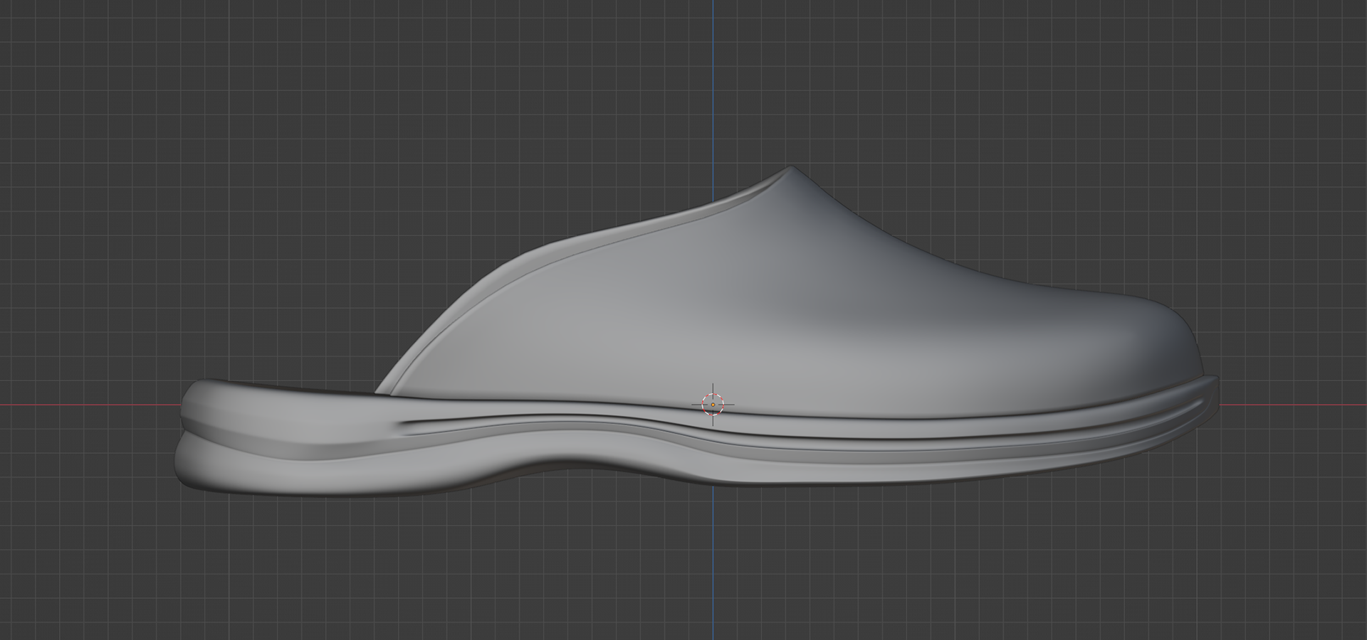 First 3D model created from initial ideas