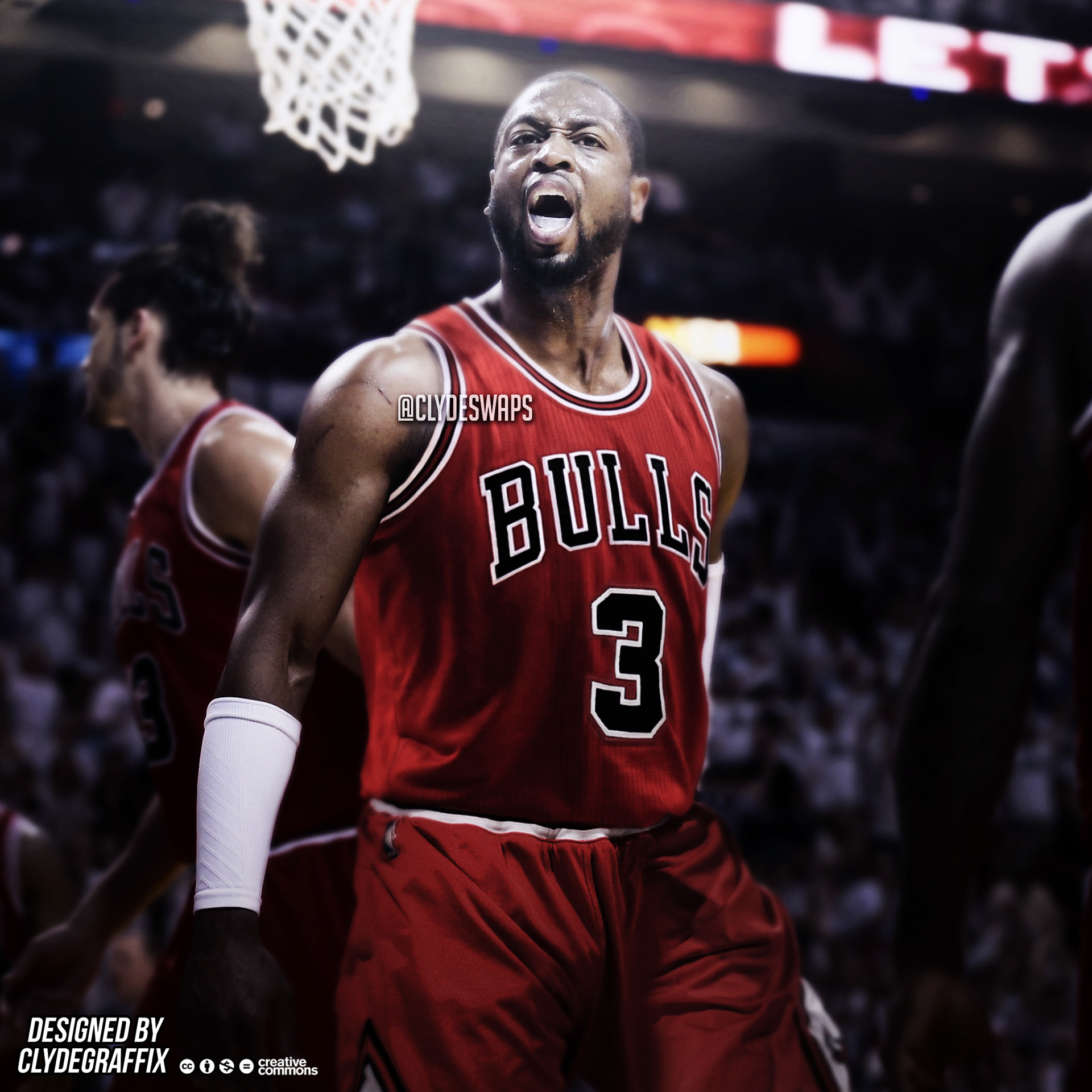 Dwyane Wade to the Chicago Bulls